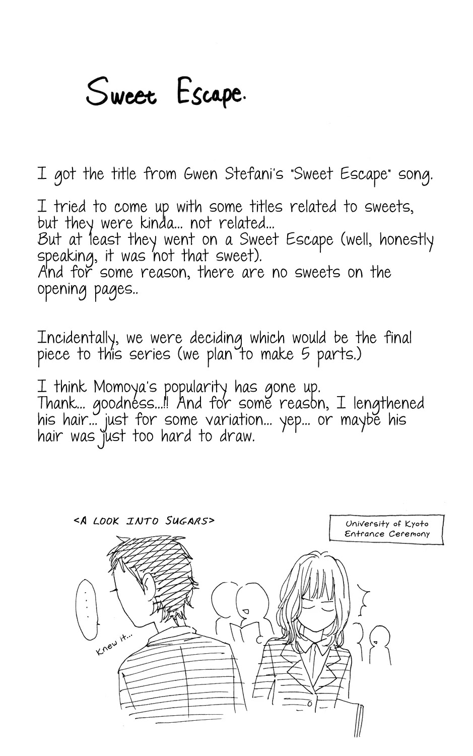 Sugars (YAMAMORI Mika) Chapter 7 page 35 - Chapter 7: Sweet Escape