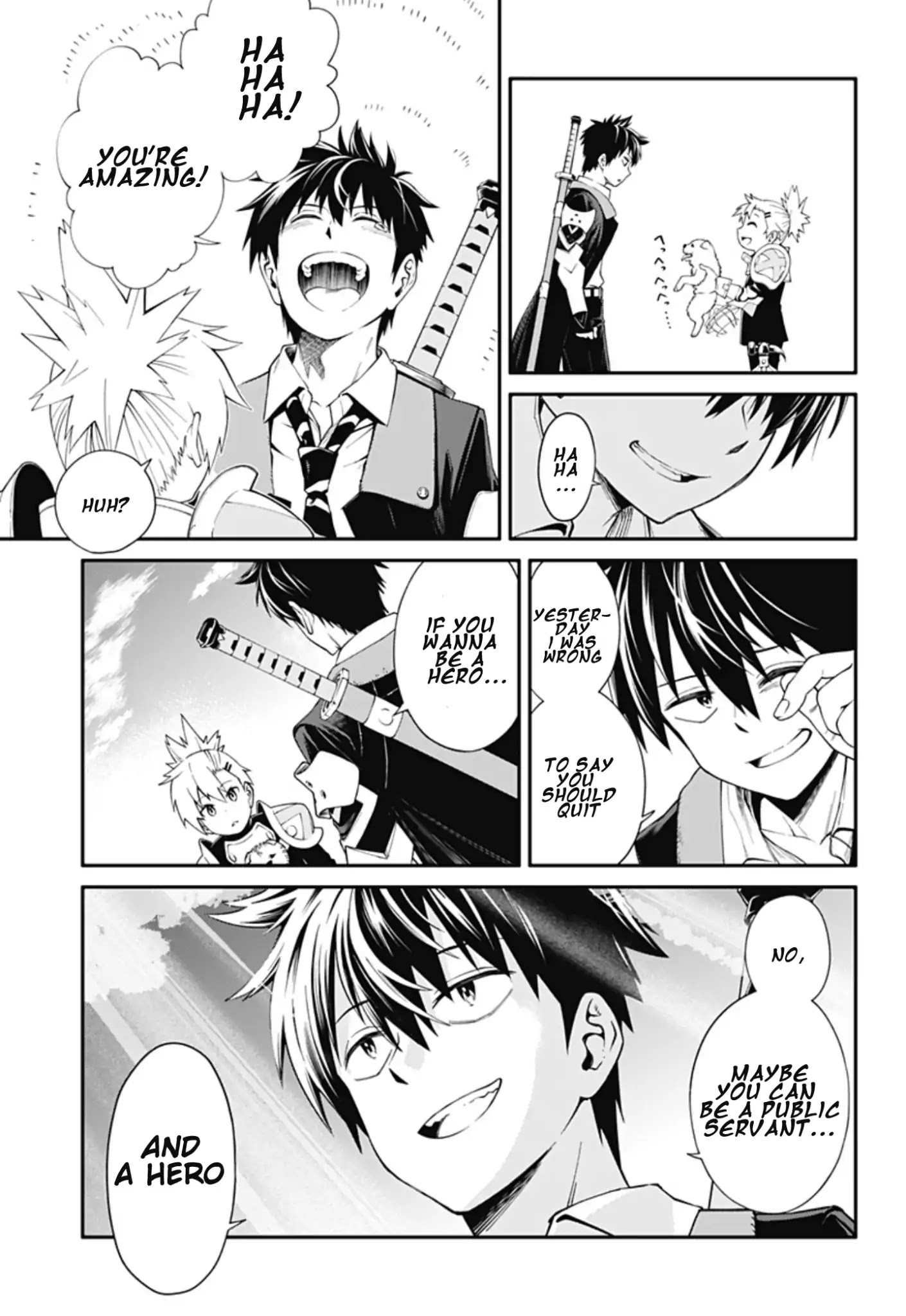 Suginami, Public Servant and Eliminator - The People on Dungeon Duty Chapter 1.5 page 32 - Chapter 1.5: (Rest of Chapter 1)