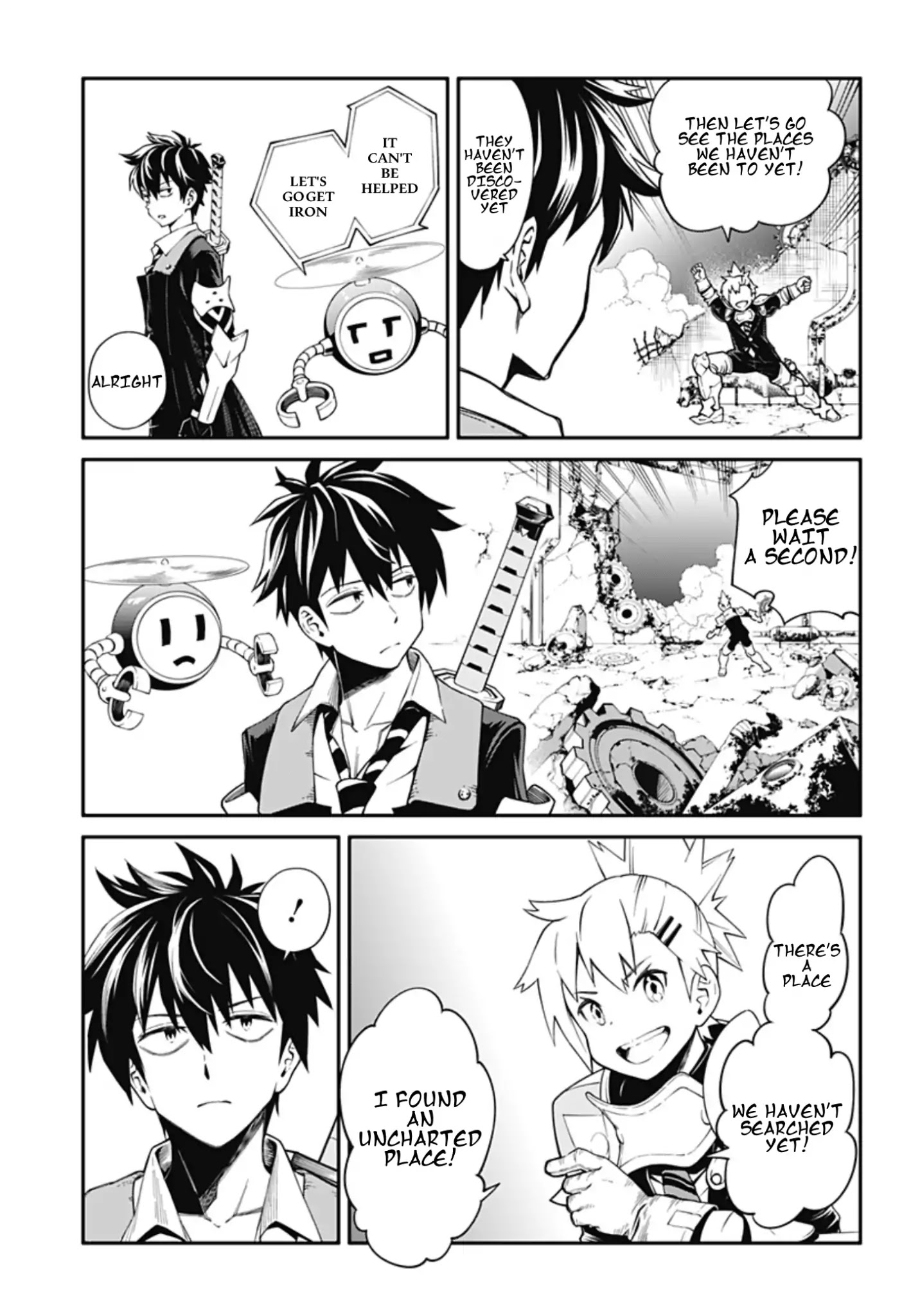 Suginami, Public Servant and Eliminator - The People on Dungeon Duty Chapter 1.5 page 6 - Chapter 1.5: (Rest of Chapter 1)