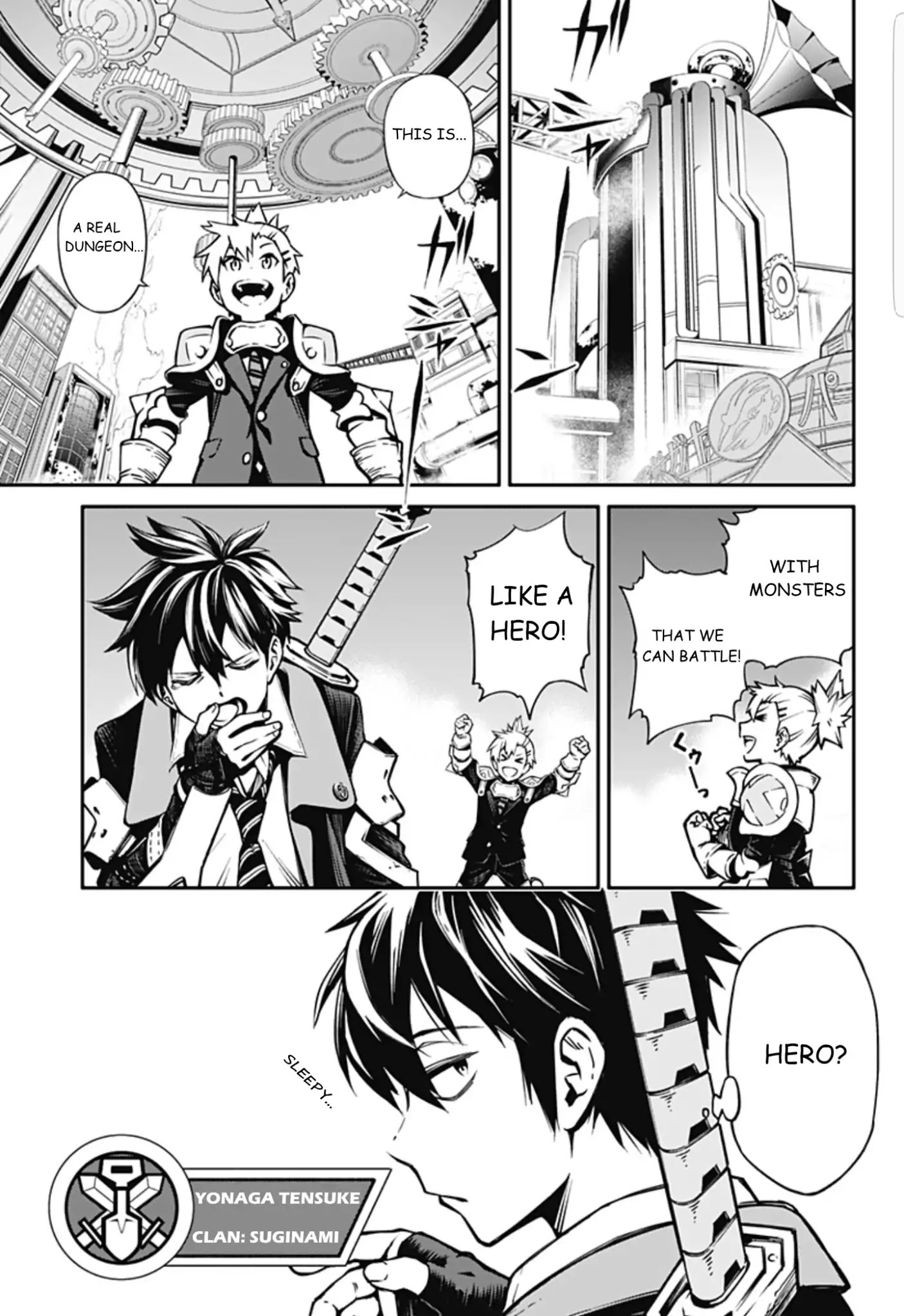 Suginami, Public Servant and Eliminator - The People on Dungeon Duty Chapter 1 page 12 - Chapter 1: Initial Launch