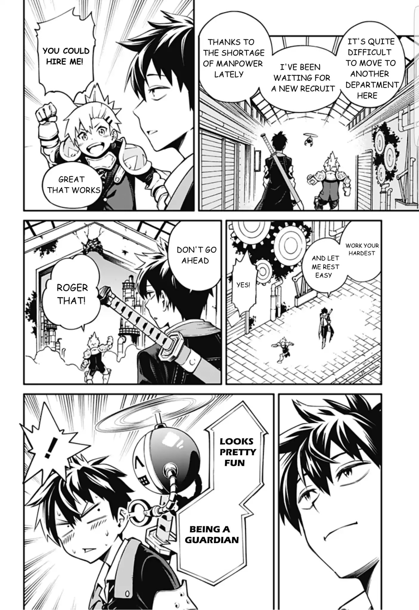Suginami, Public Servant and Eliminator - The People on Dungeon Duty Chapter 1 page 17 - Chapter 1: Initial Launch