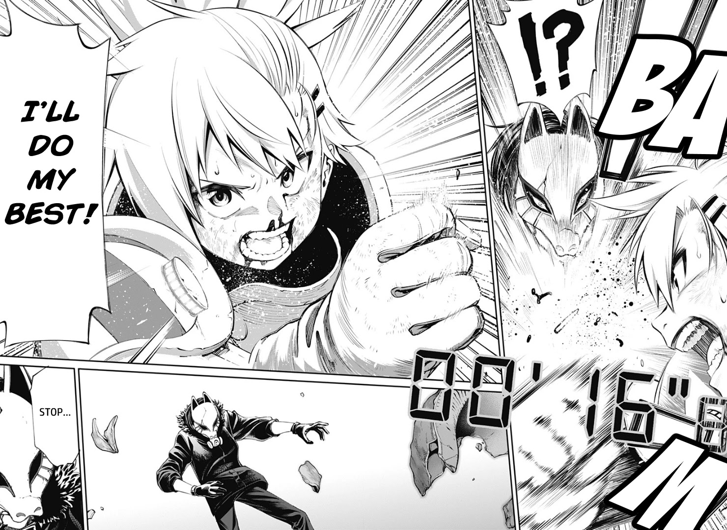 Suginami, Public Servant and Eliminator - The People on Dungeon Duty Chapter 15 page 16 - Chapter 15: 15 Seconds
