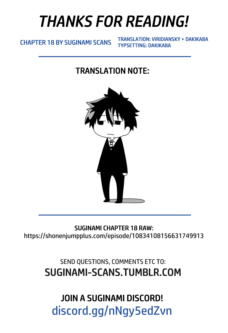 Suginami, Public Servant and Eliminator - The People on Dungeon Duty Chapter 18 page 22 - Chapter 18: Do Your Best, Old Man!