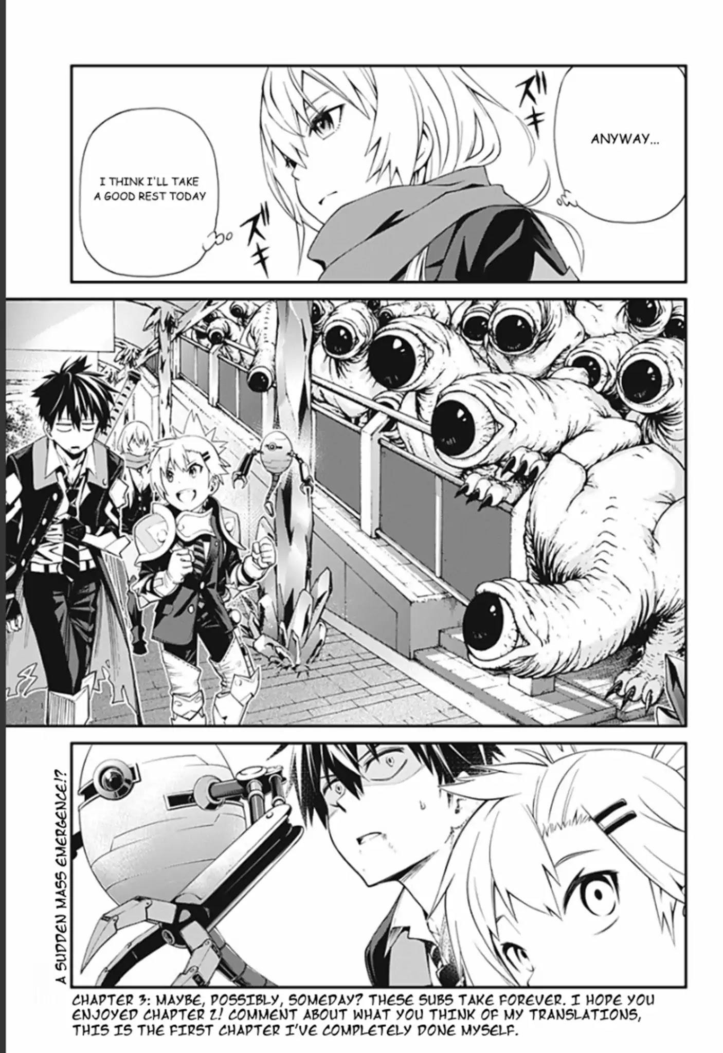 Suginami, Public Servant and Eliminator - The People on Dungeon Duty Chapter 2 page 34 - Chapter 2: Agreeing to Help