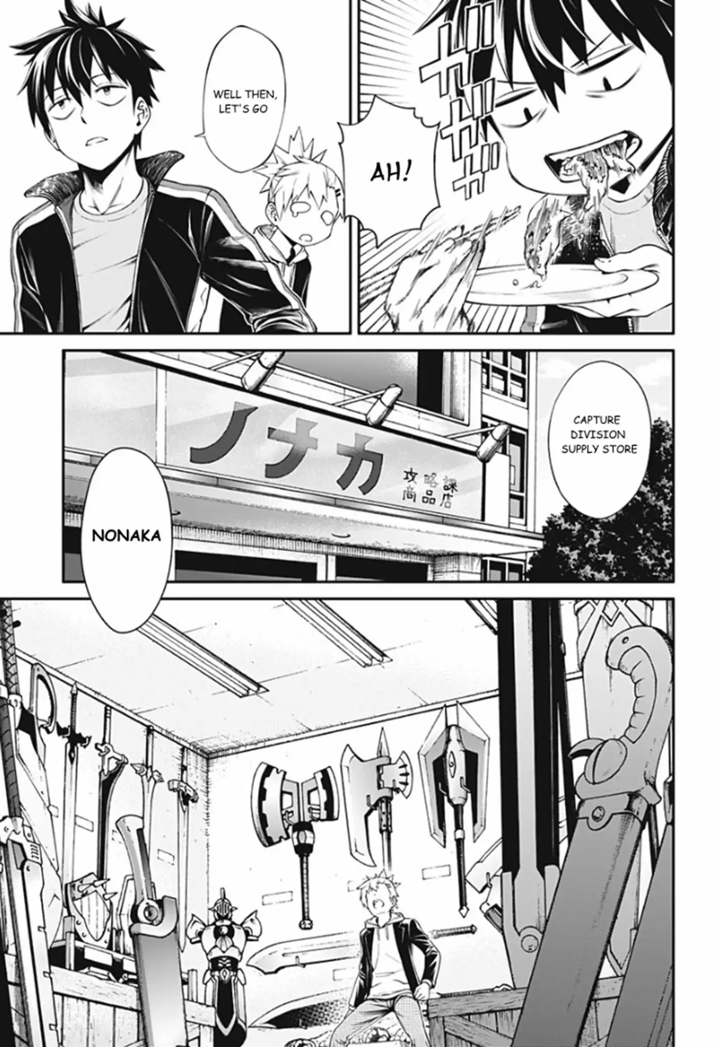 Suginami, Public Servant and Eliminator - The People on Dungeon Duty Chapter 2 page 6 - Chapter 2: Agreeing to Help