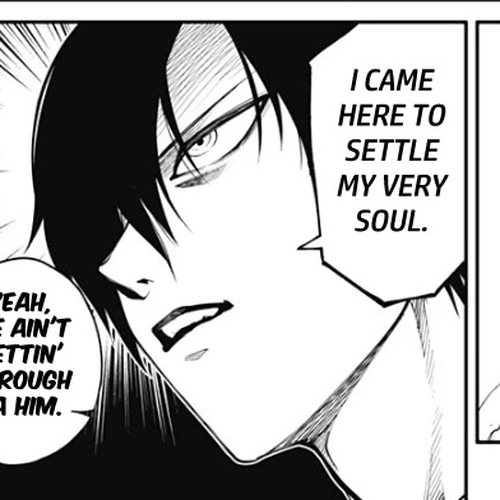 Suginami, Public Servant and Eliminator - The People on Dungeon Duty Chapter 28: The King vs. The God cover