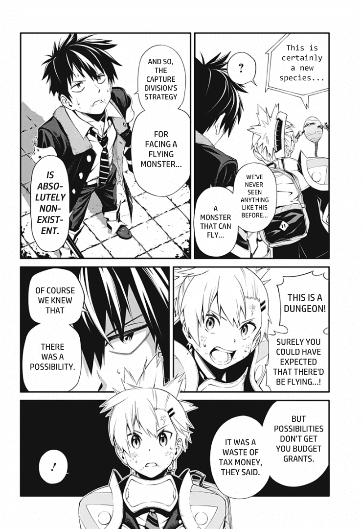 Suginami, Public Servant and Eliminator - The People on Dungeon Duty Chapter 3 page 10 - Chapter 3: New Species