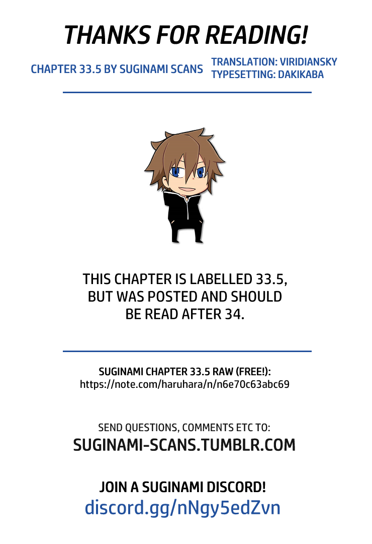 Suginami, Public Servant and Eliminator - The People on Dungeon Duty Chapter 35 page 3 - Chapter 35: Chapter 33.5
