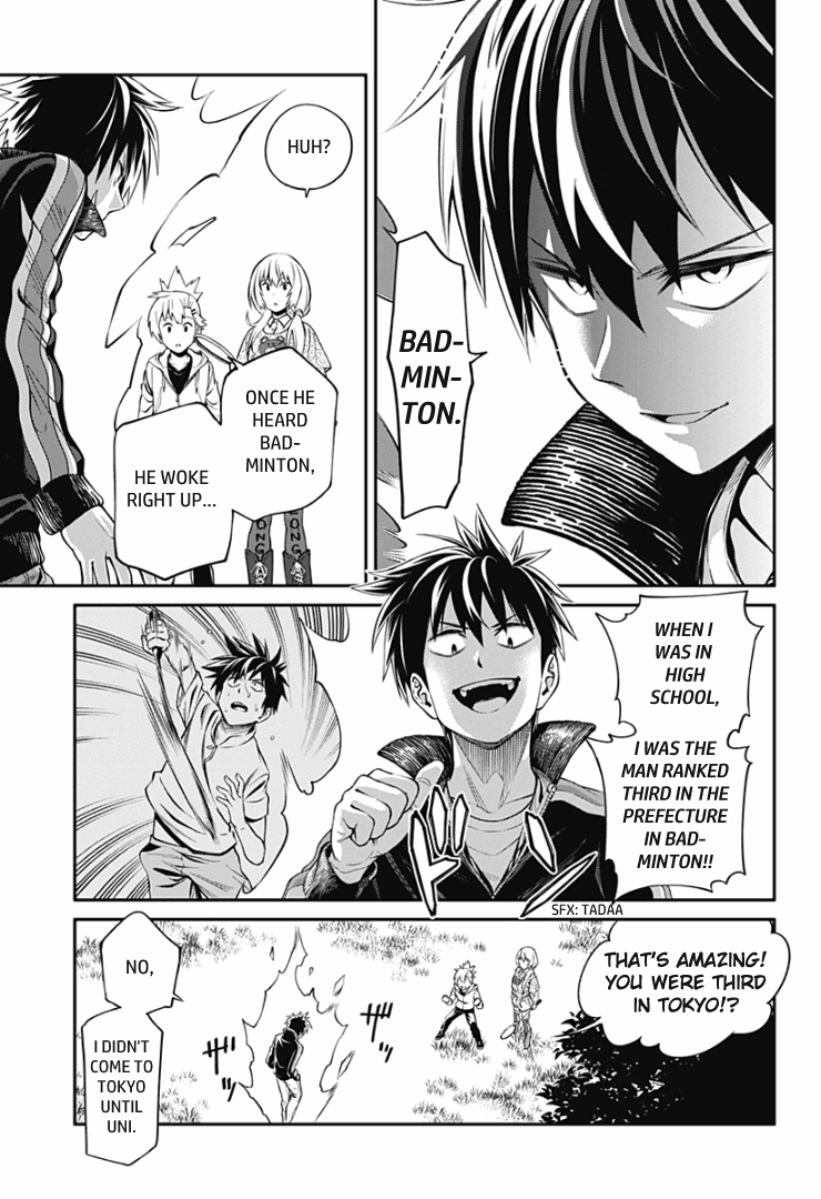 Suginami, Public Servant and Eliminator - The People on Dungeon Duty Chapter 4 page 11 - Chapter 4: Badminton