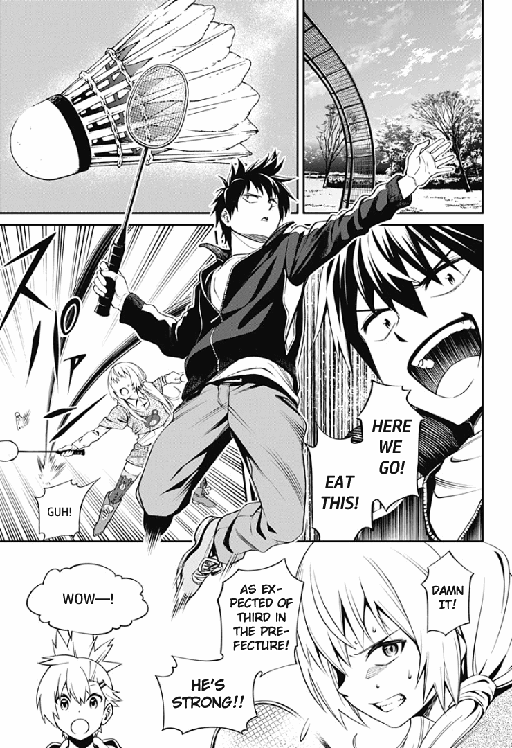 Suginami, Public Servant and Eliminator - The People on Dungeon Duty Chapter 4 page 13 - Chapter 4: Badminton