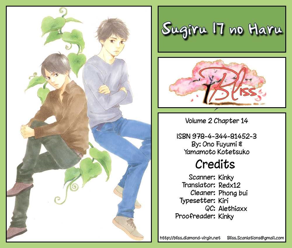 Sugiru Juunana no Haru Chapter 14.2 page 1 - Chapter 14 v2 : [End]