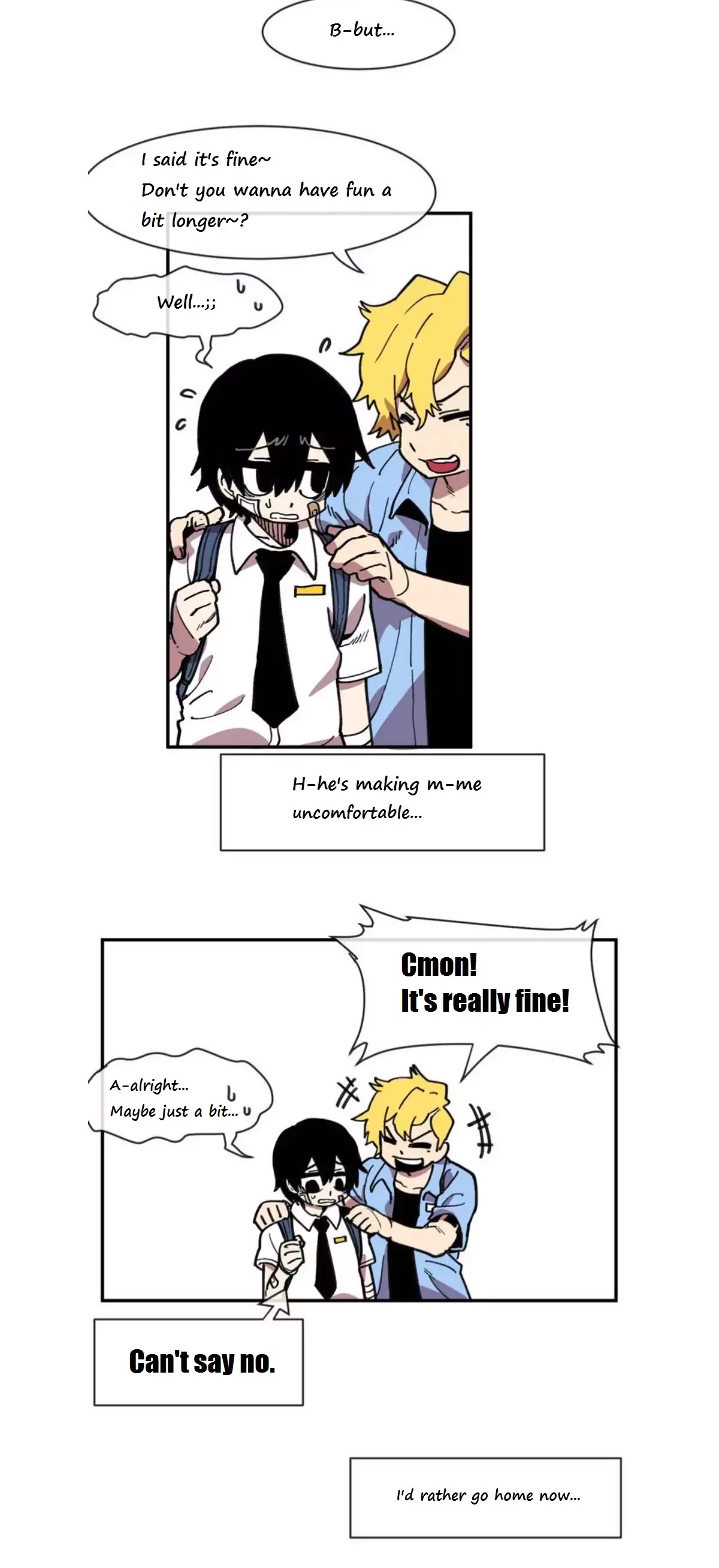 Suicide Boy Chapter 10 page 3 - Chapter 10: Afterschool Entertainment 2