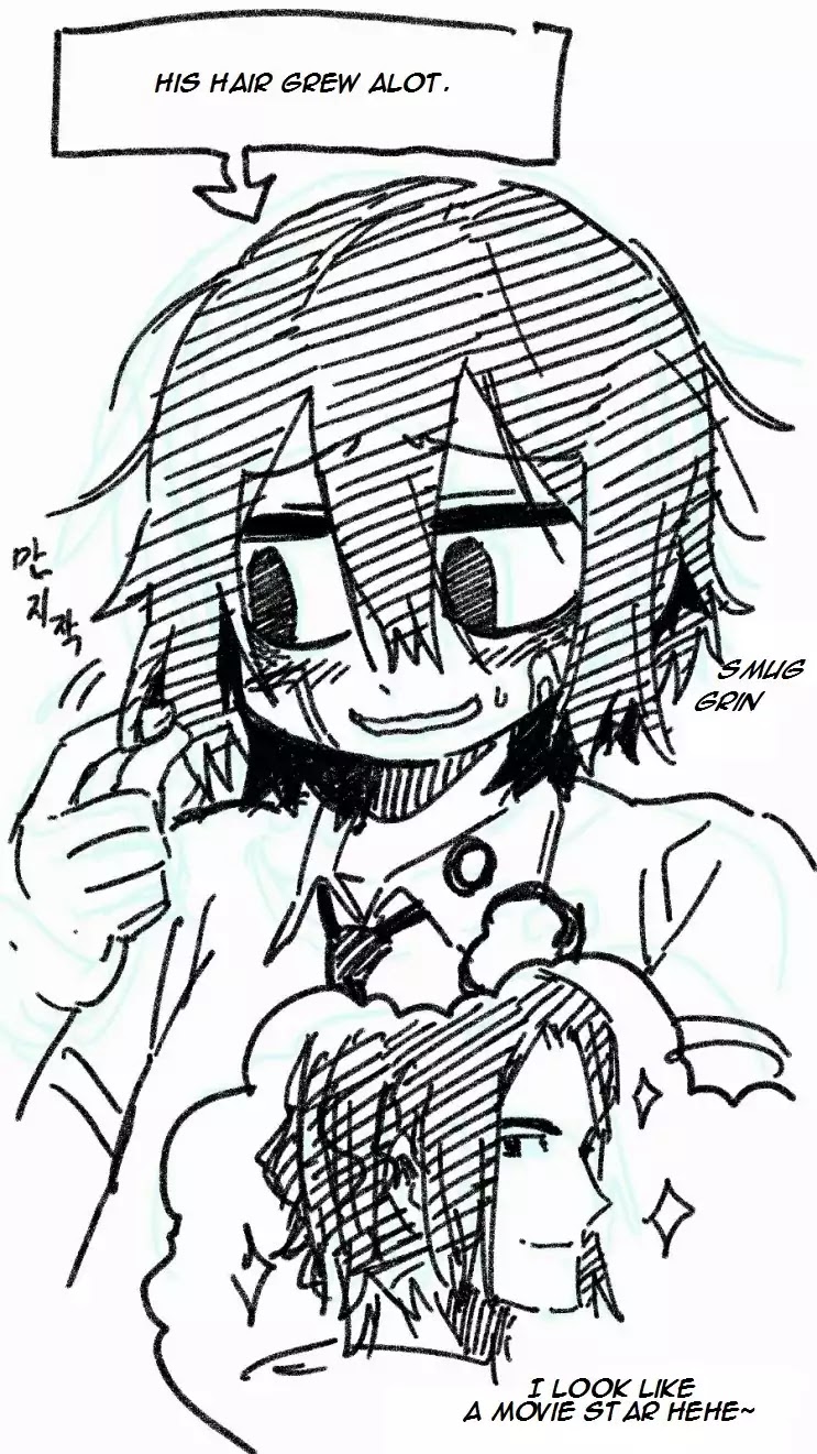 Suicide Boy Chapter 12.5 page 2 - Chapter 12.5: Bad Hair Day