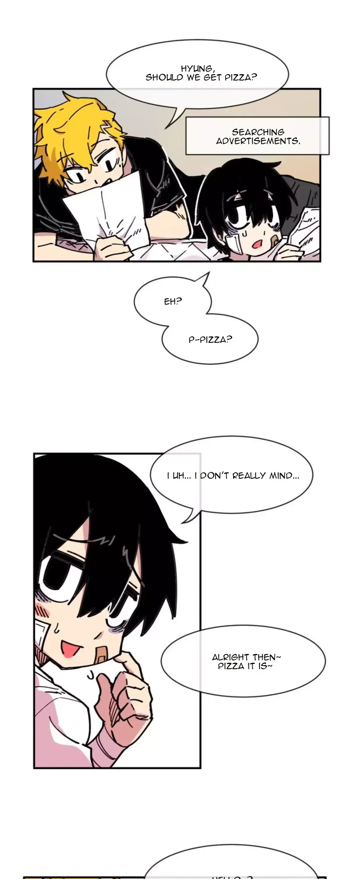 Suicide Boy Chapter 18 page 14 - Chapter 18: Pizza Day