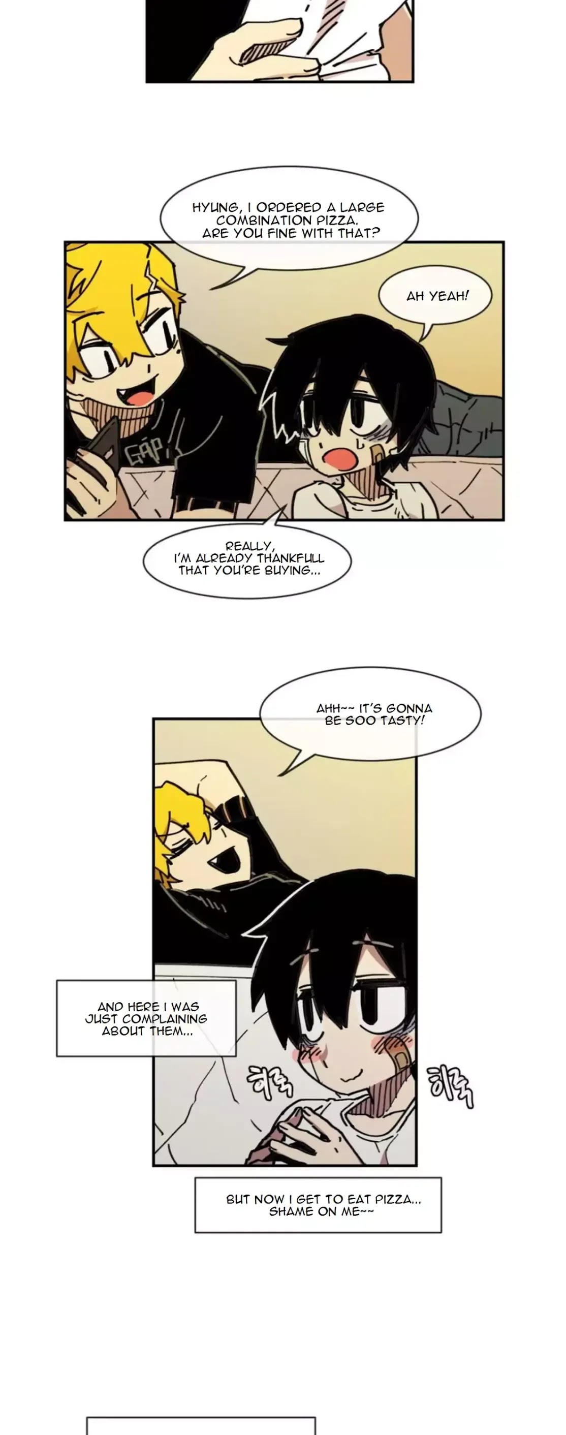 Suicide Boy Chapter 18 page 20 - Chapter 18: Pizza Day