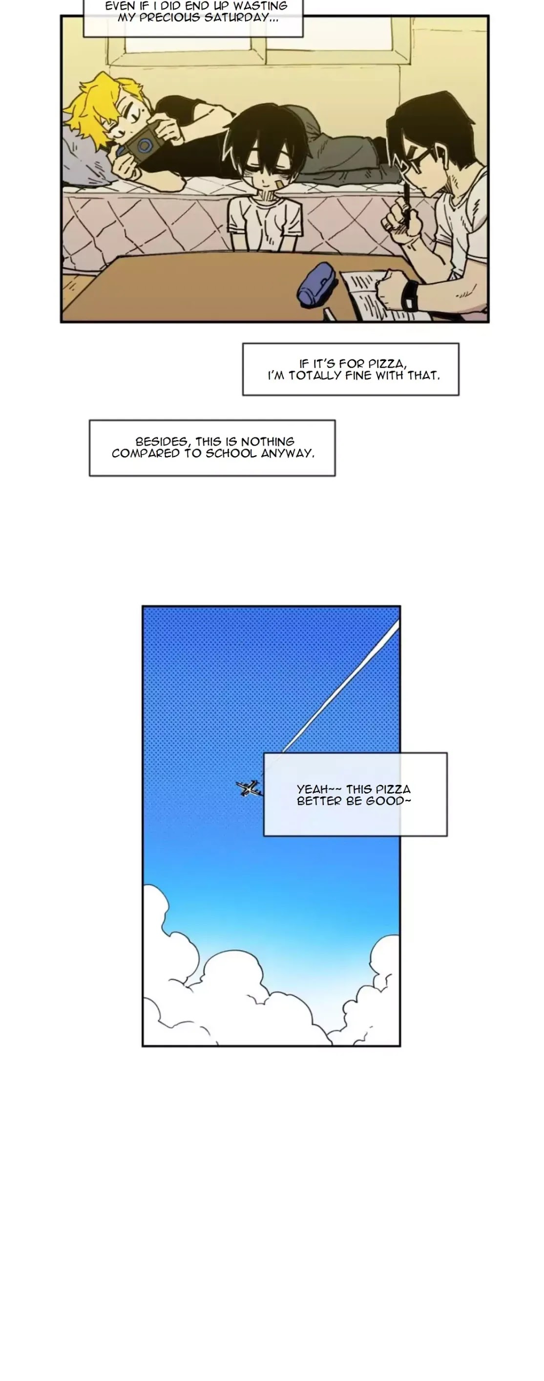 Suicide Boy Chapter 18 page 21 - Chapter 18: Pizza Day