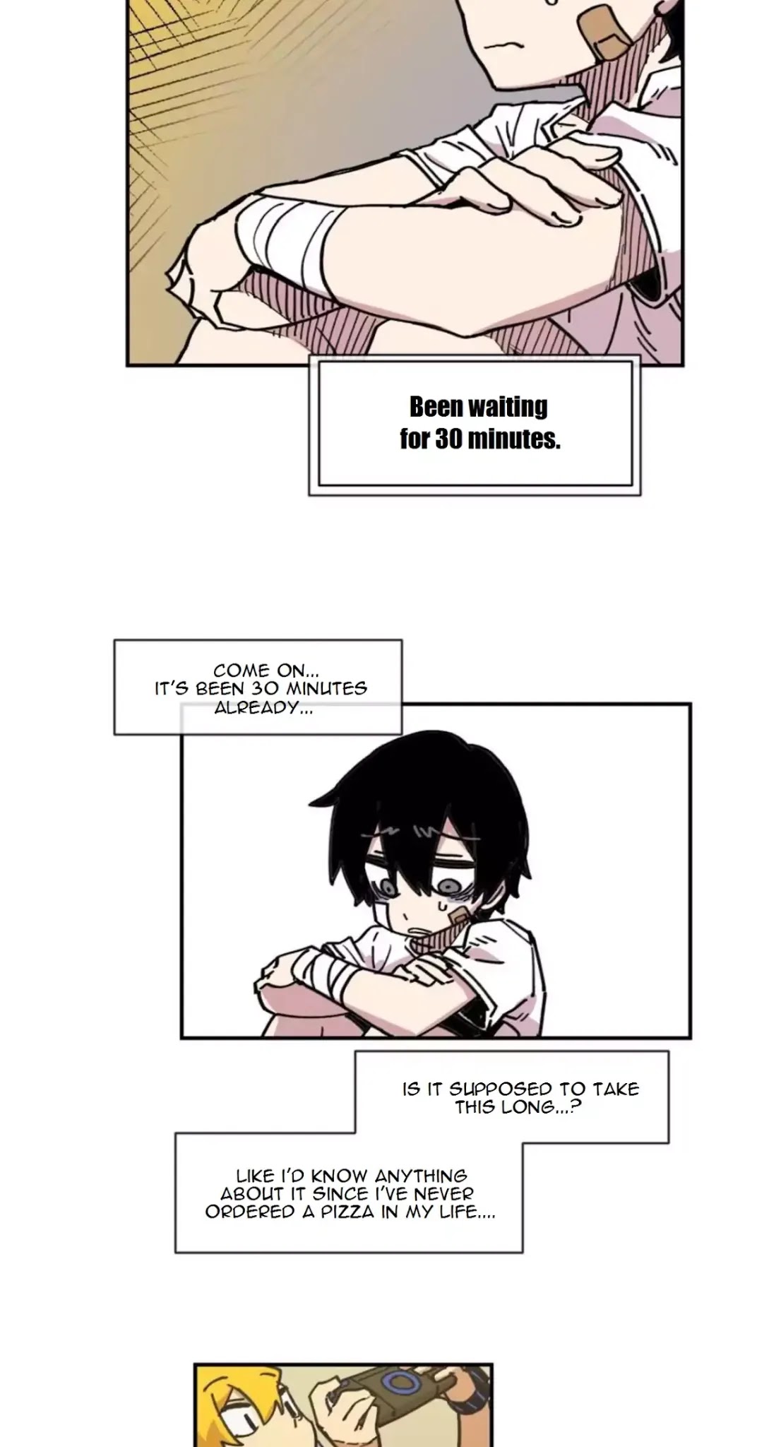 Suicide Boy Chapter 18 page 23 - Chapter 18: Pizza Day