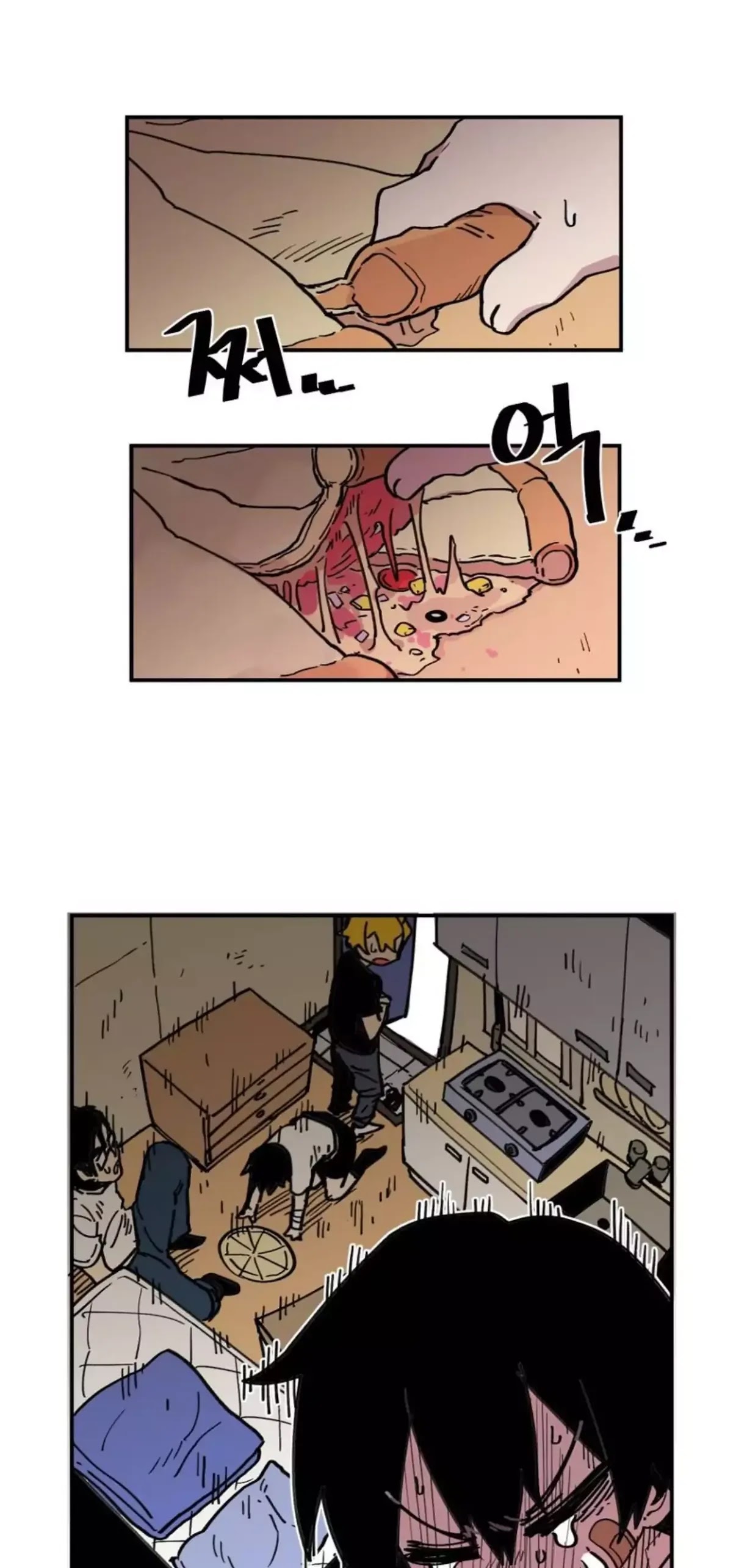 Suicide Boy Chapter 18 page 34 - Chapter 18: Pizza Day