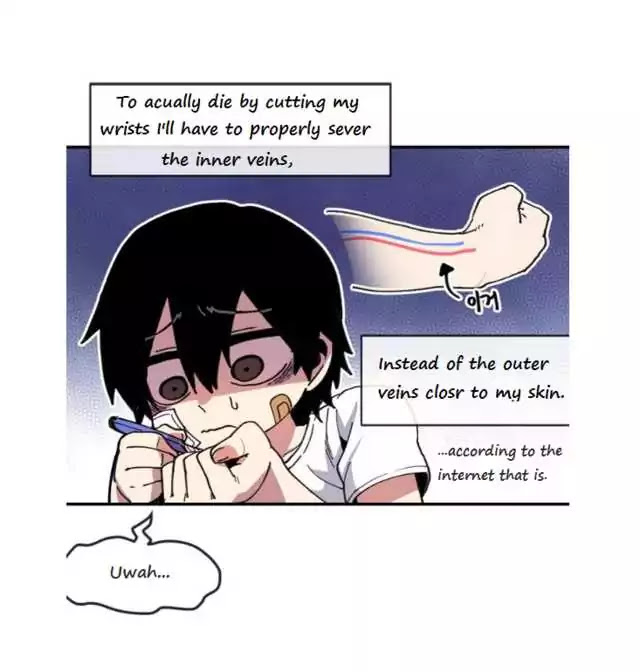 Suicide Boy Chapter 2 page 9 - Chapter 2: School Life