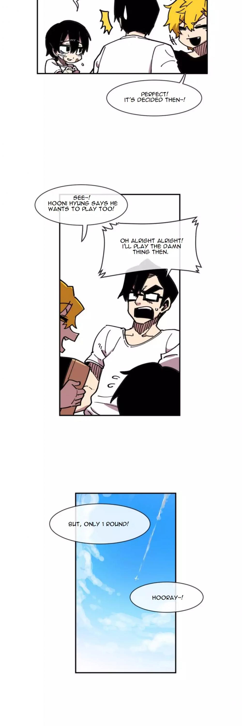 Suicide Boy Chapter 21 page 8 - Chapter 21: Tabletop Quest 1