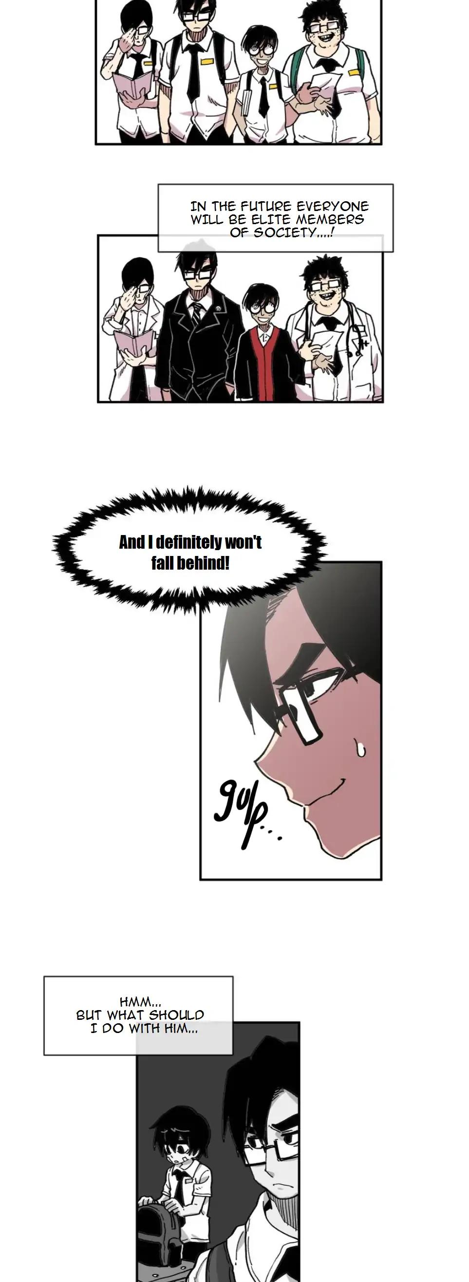Suicide Boy Chapter 23 page 12 - Chapter 23: Midterm Exam 1