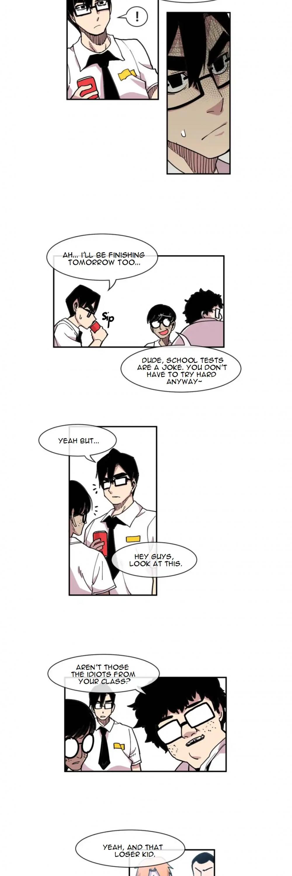 Suicide Boy Chapter 23 page 17 - Chapter 23: Midterm Exam 1