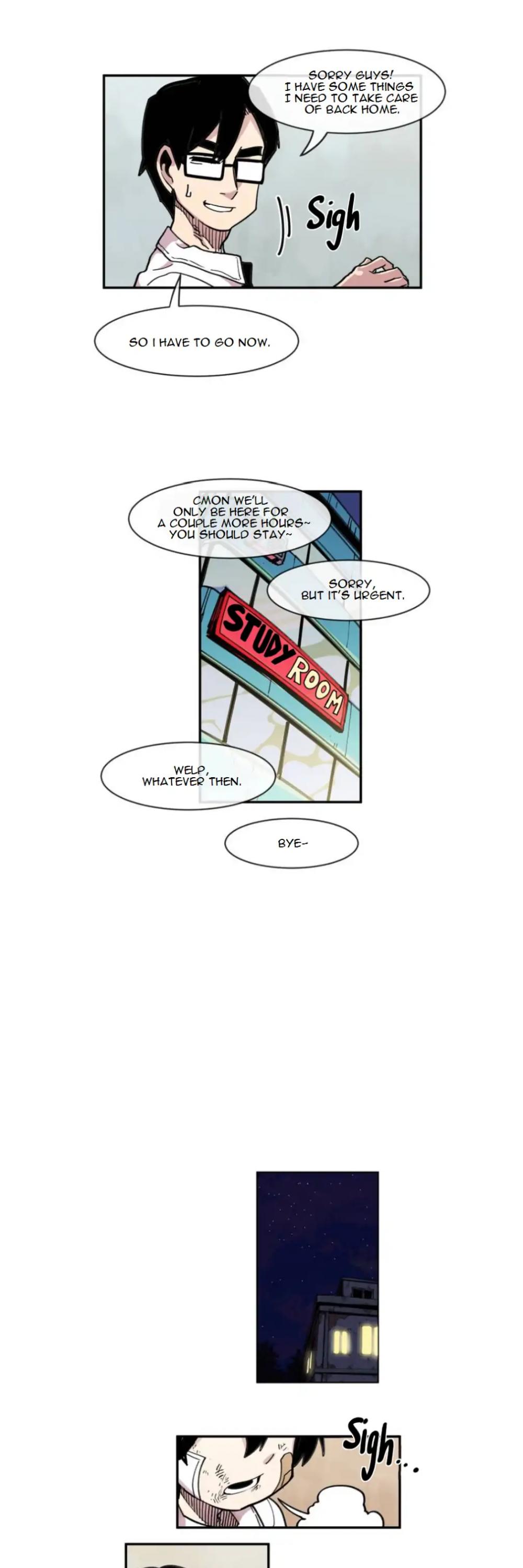 Suicide Boy Chapter 23 page 23 - Chapter 23: Midterm Exam 1