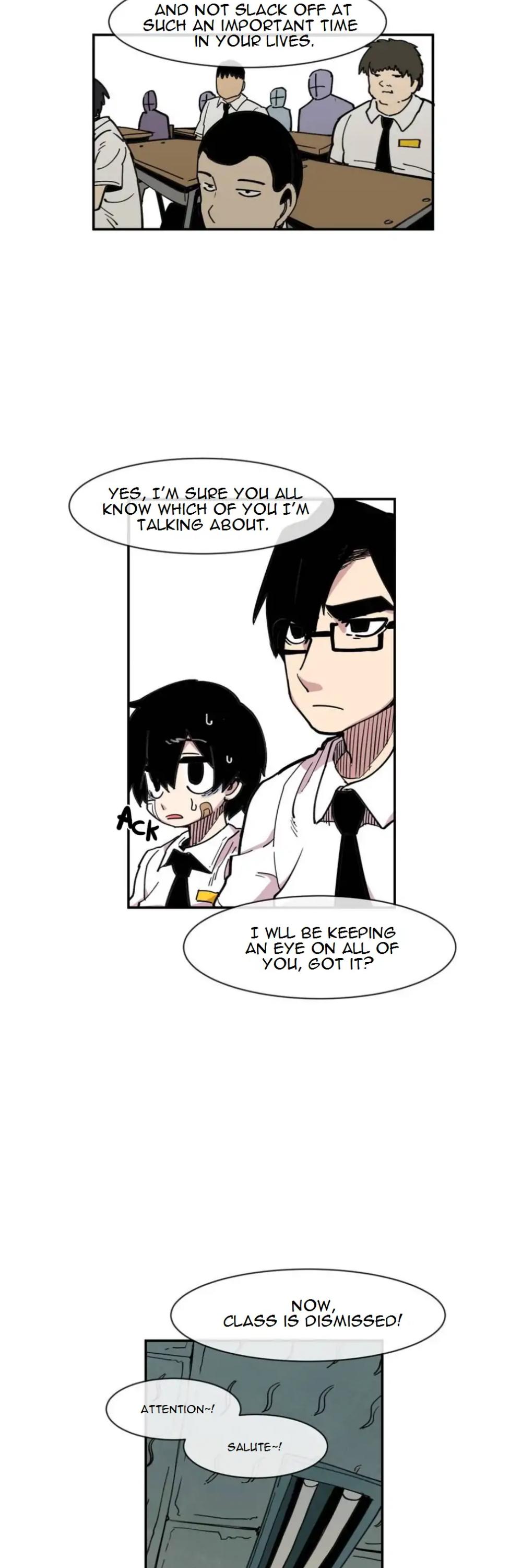 Suicide Boy Chapter 23 page 3 - Chapter 23: Midterm Exam 1