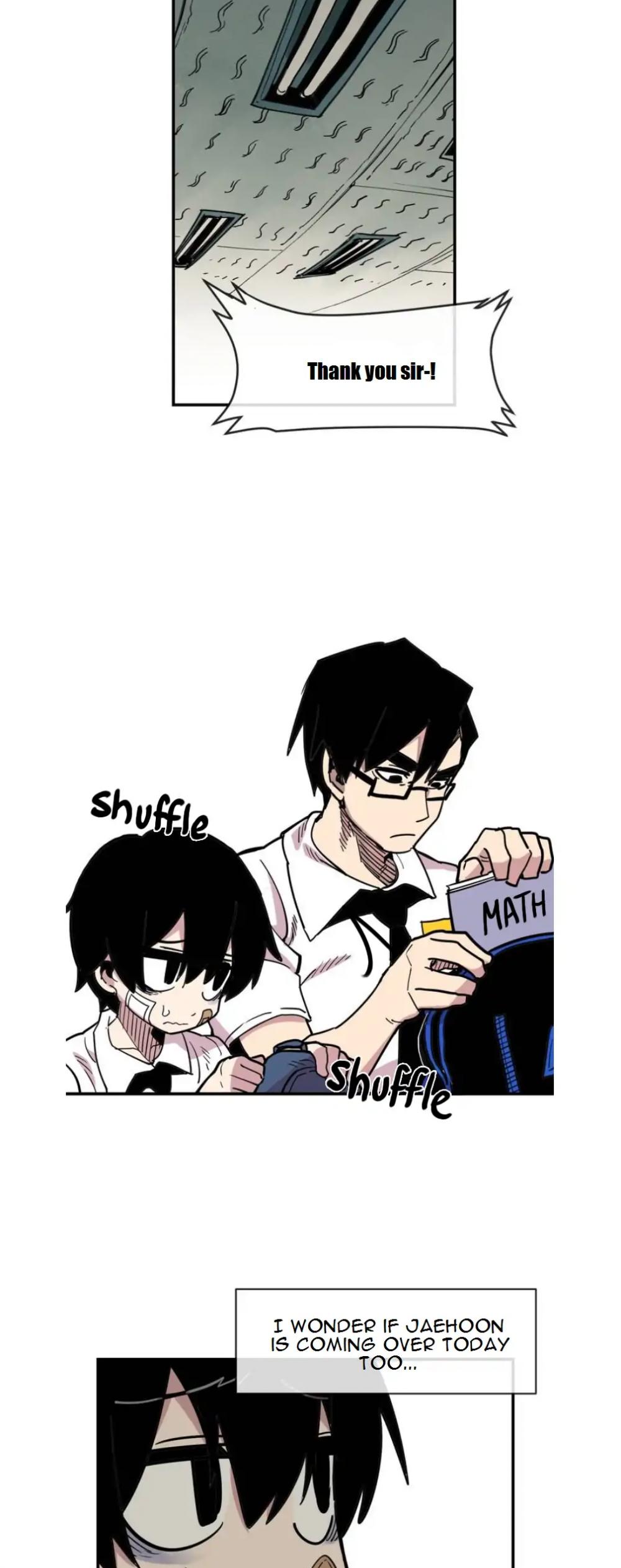 Suicide Boy Chapter 23 page 4 - Chapter 23: Midterm Exam 1