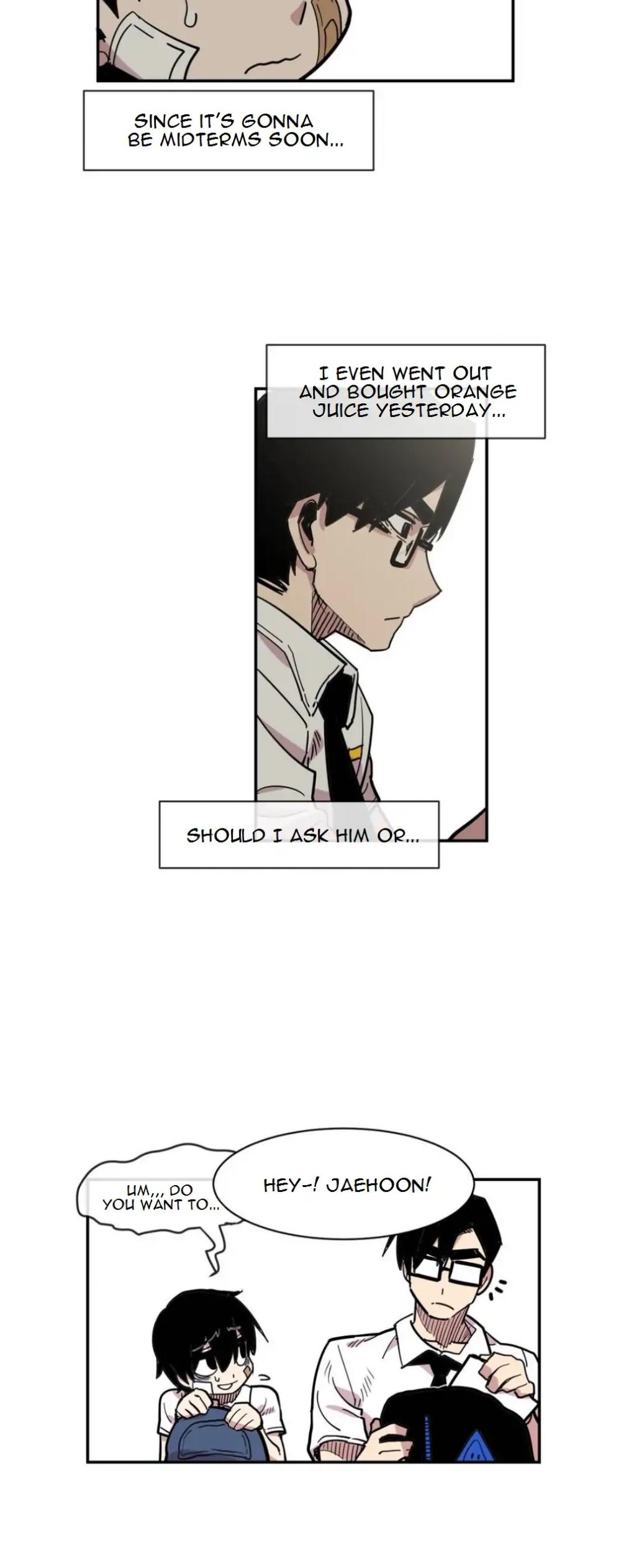 Suicide Boy Chapter 23 page 5 - Chapter 23: Midterm Exam 1