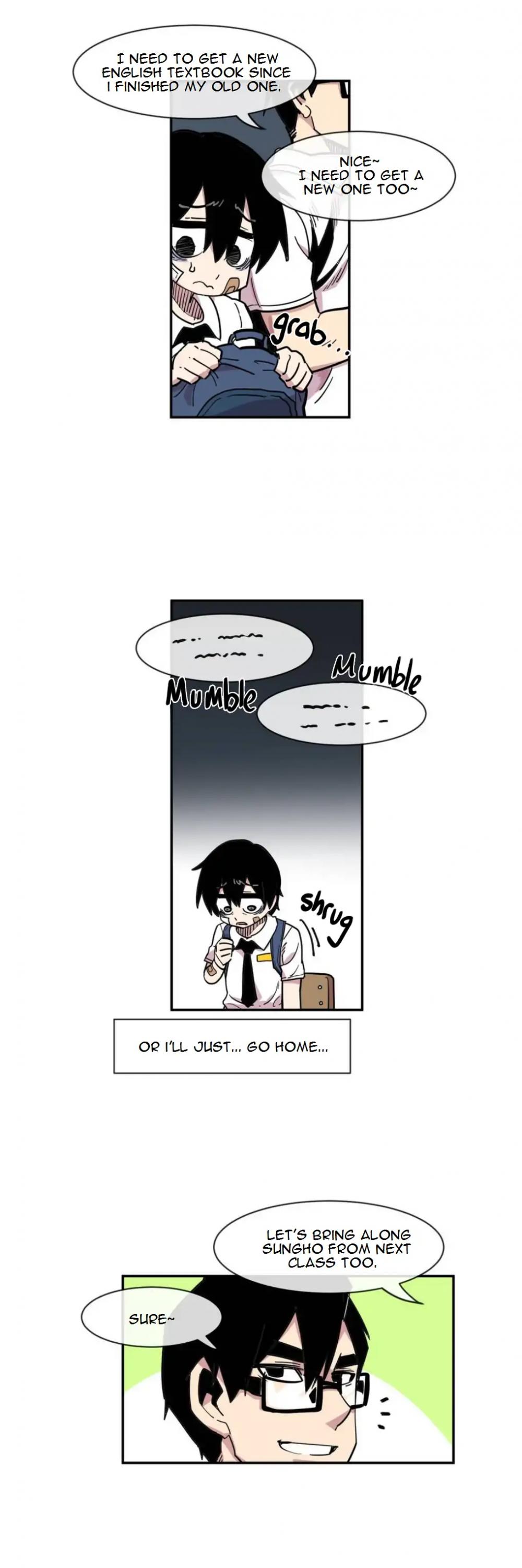 Suicide Boy Chapter 23 page 7 - Chapter 23: Midterm Exam 1