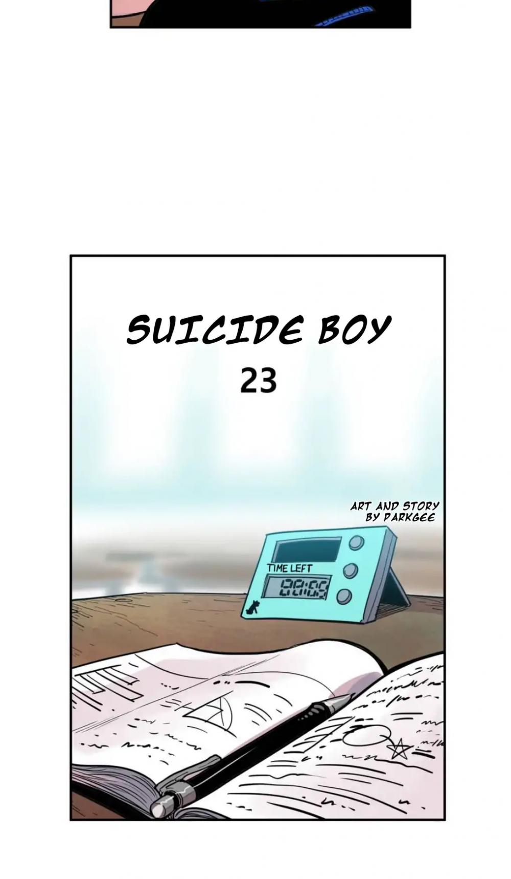 Suicide Boy Chapter 23 page 9 - Chapter 23: Midterm Exam 1