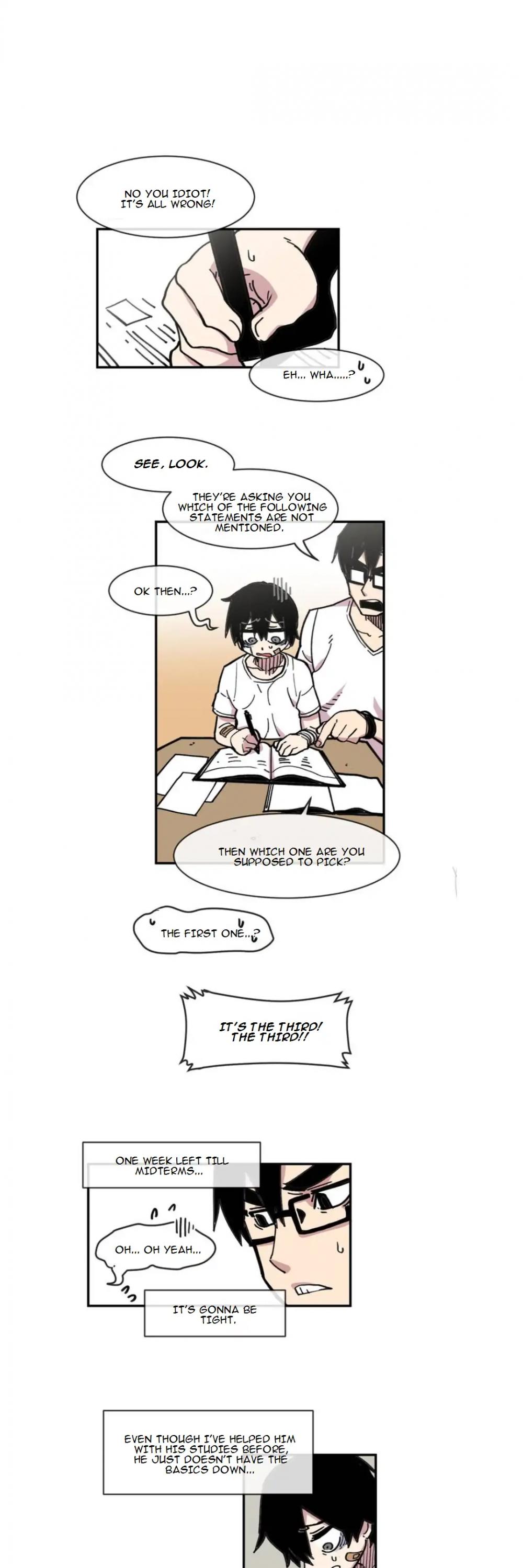 Suicide Boy Chapter 24 page 10 - Chapter 24: Midterm Exam 2
