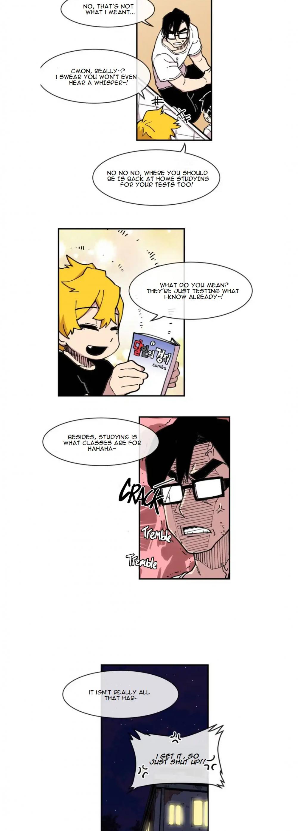 Suicide Boy Chapter 24 page 12 - Chapter 24: Midterm Exam 2