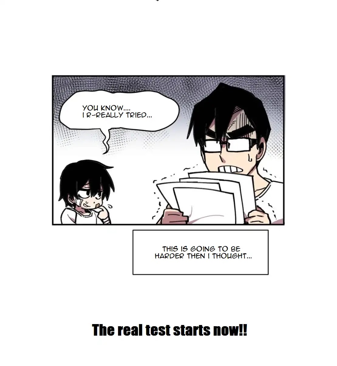 Suicide Boy Chapter 24 page 17 - Chapter 24: Midterm Exam 2