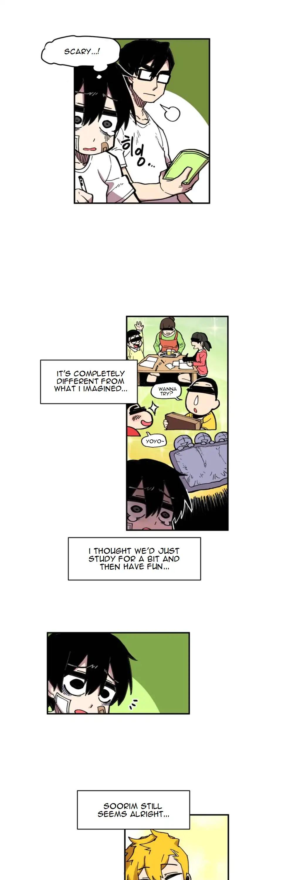 Suicide Boy Chapter 25 page 11 - Chapter 25: Midterm Exam 3