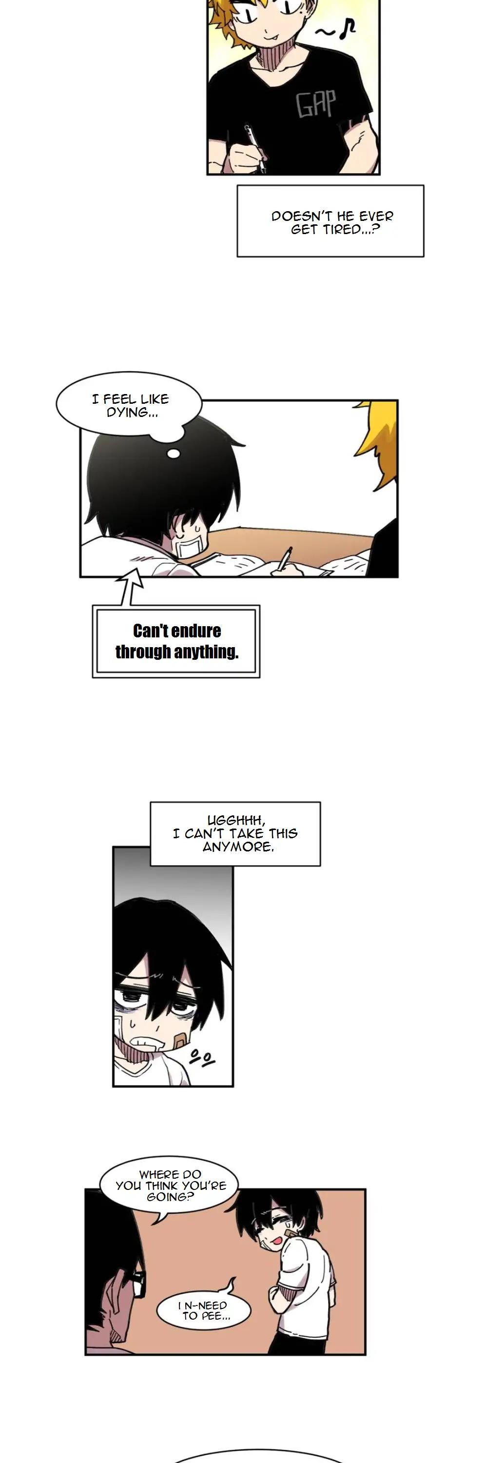 Suicide Boy Chapter 25 page 12 - Chapter 25: Midterm Exam 3
