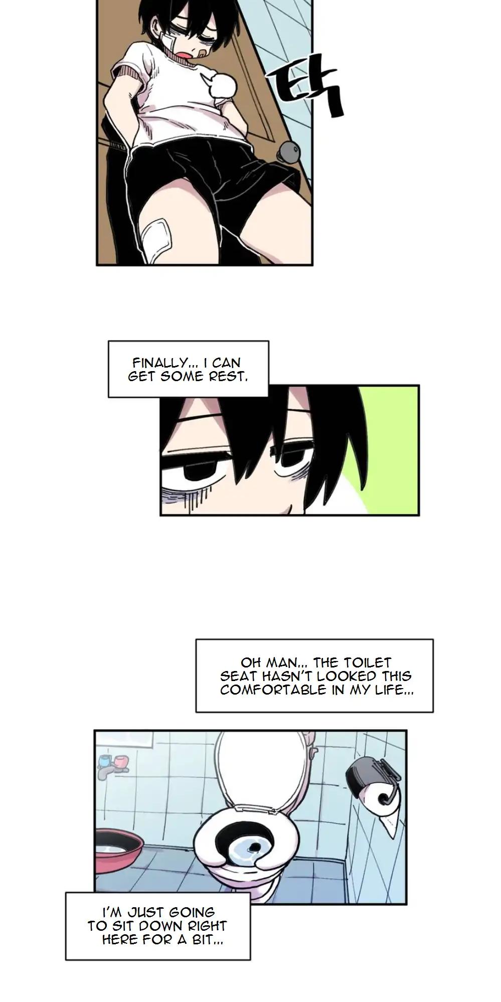 Suicide Boy Chapter 25 page 14 - Chapter 25: Midterm Exam 3