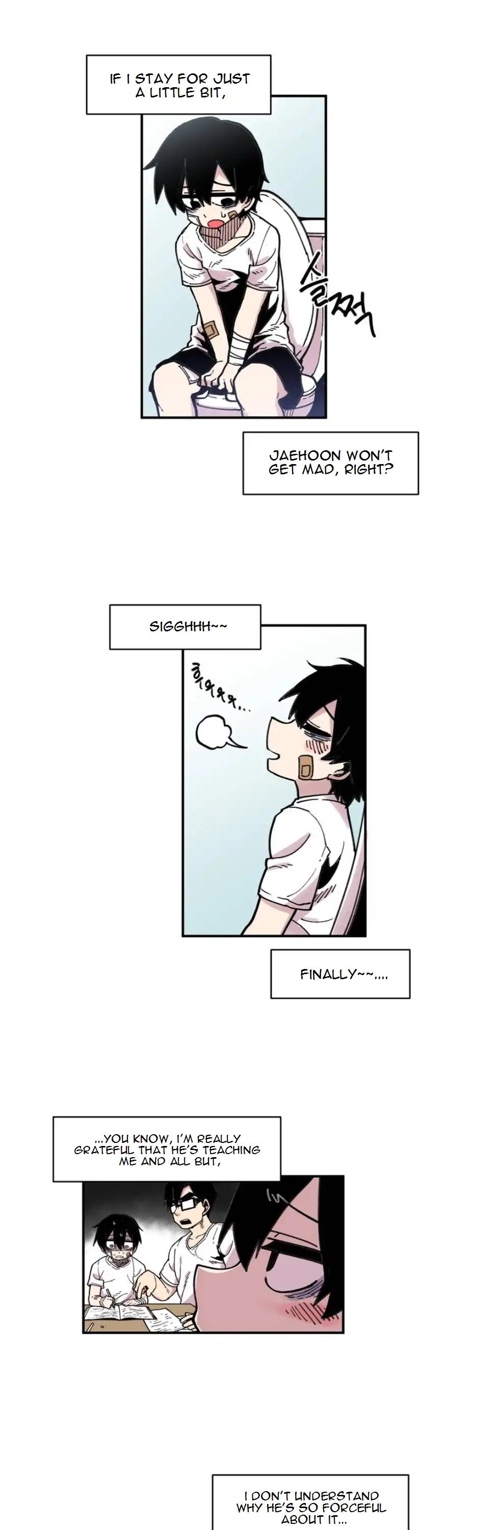 Suicide Boy Chapter 25 page 15 - Chapter 25: Midterm Exam 3