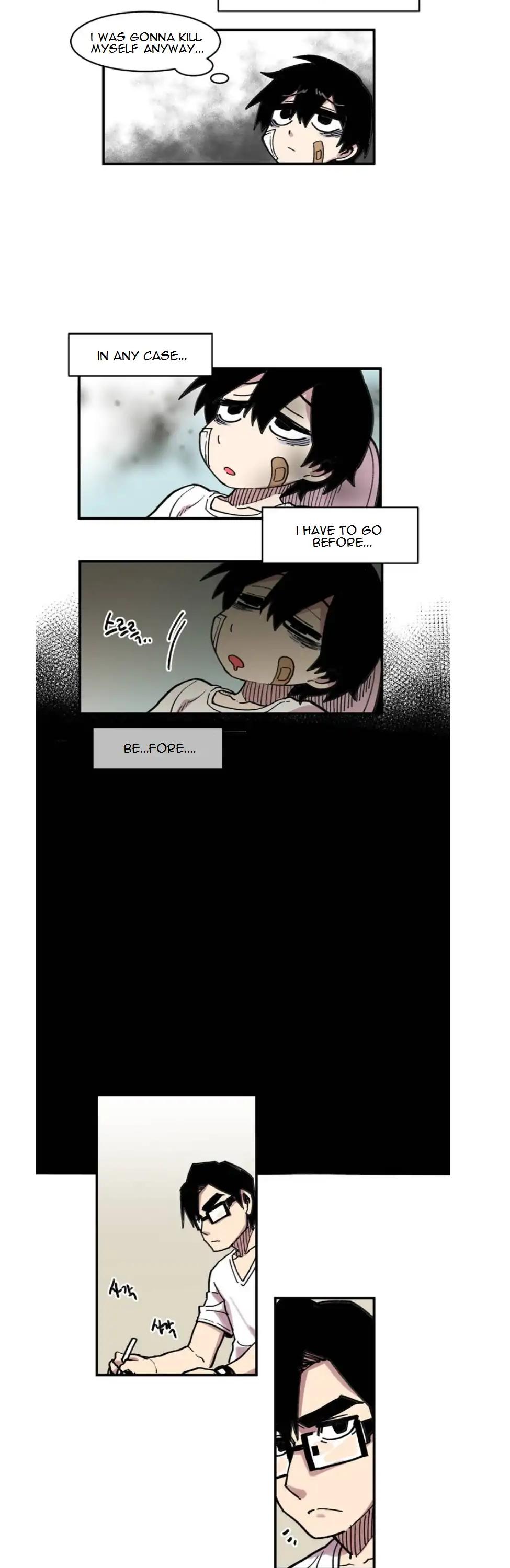 Suicide Boy Chapter 25 page 16 - Chapter 25: Midterm Exam 3