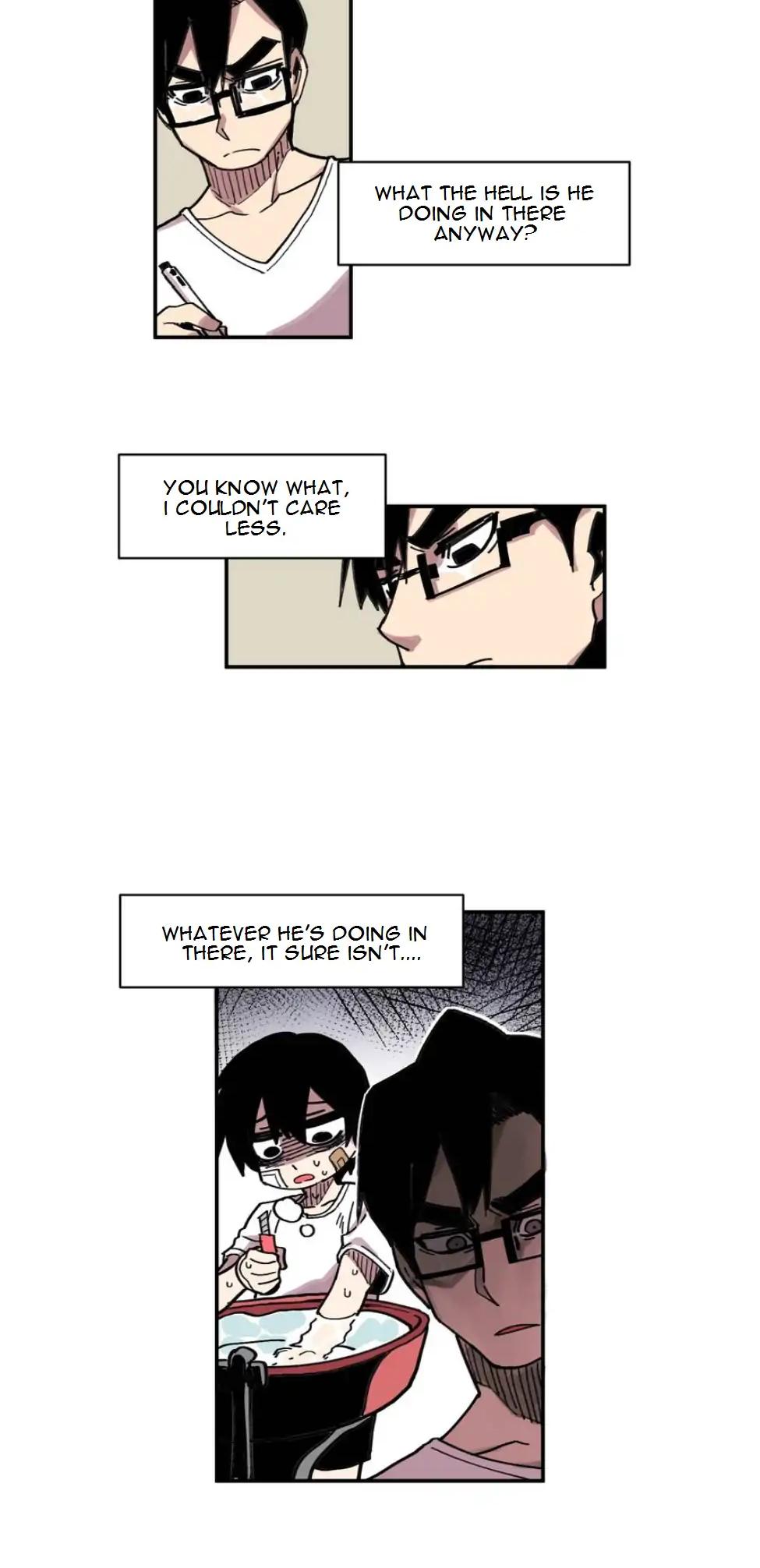 Suicide Boy Chapter 25 page 19 - Chapter 25: Midterm Exam 3