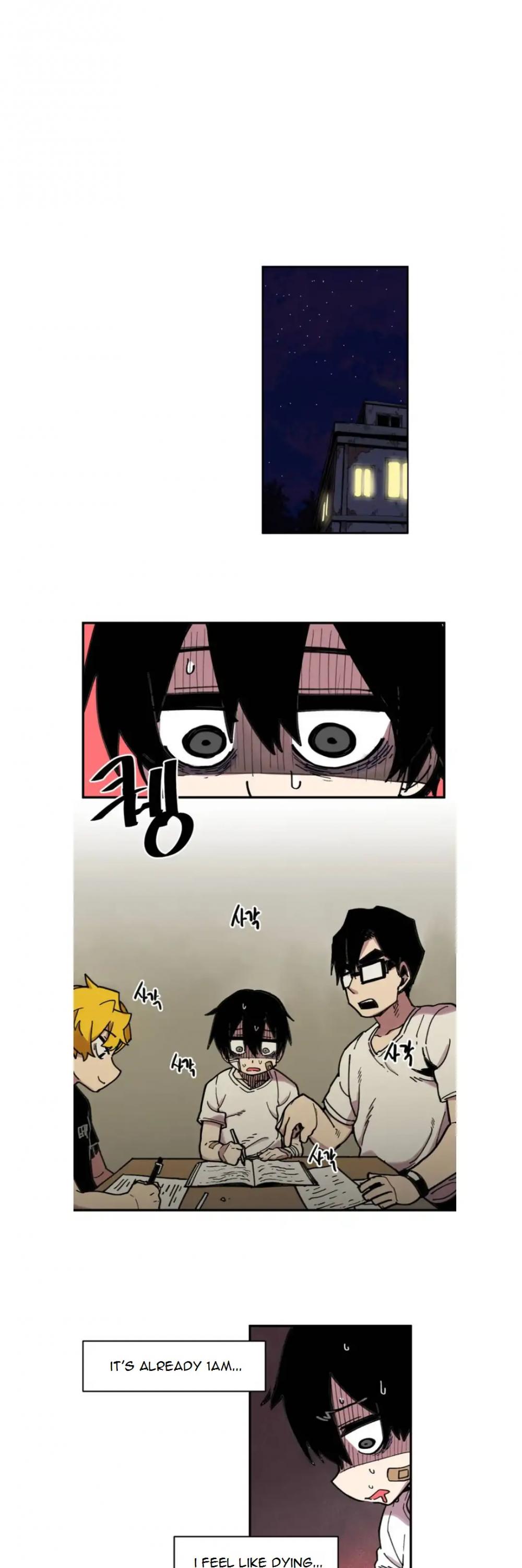 Suicide Boy Chapter 25 page 8 - Chapter 25: Midterm Exam 3