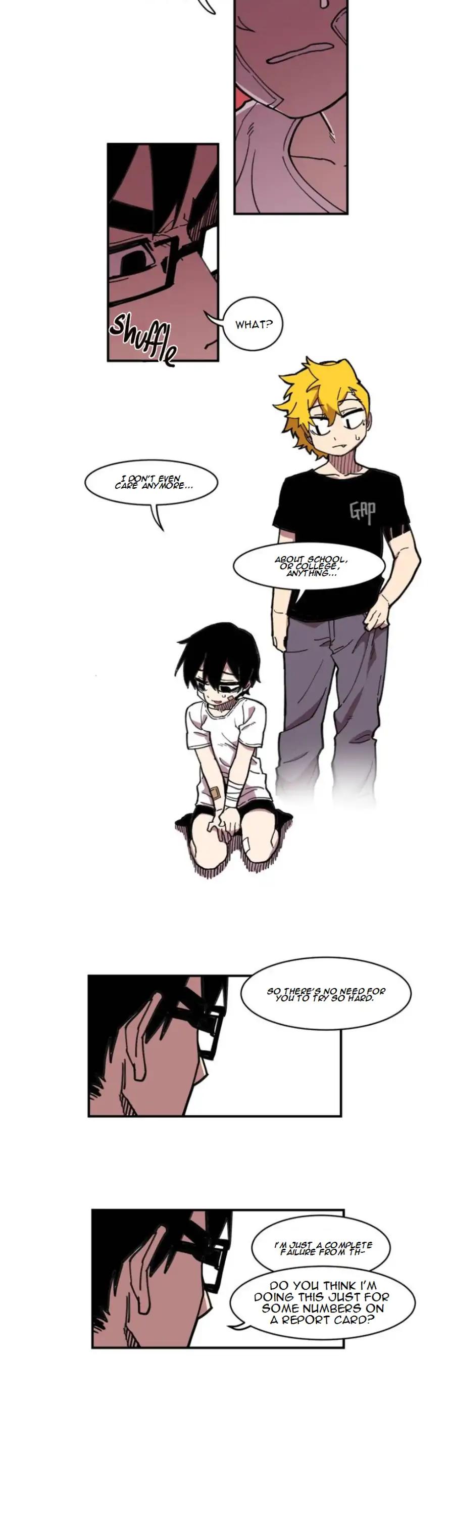 Suicide Boy Chapter 26 page 5 - Chapter 26: Midterm Exam 4
