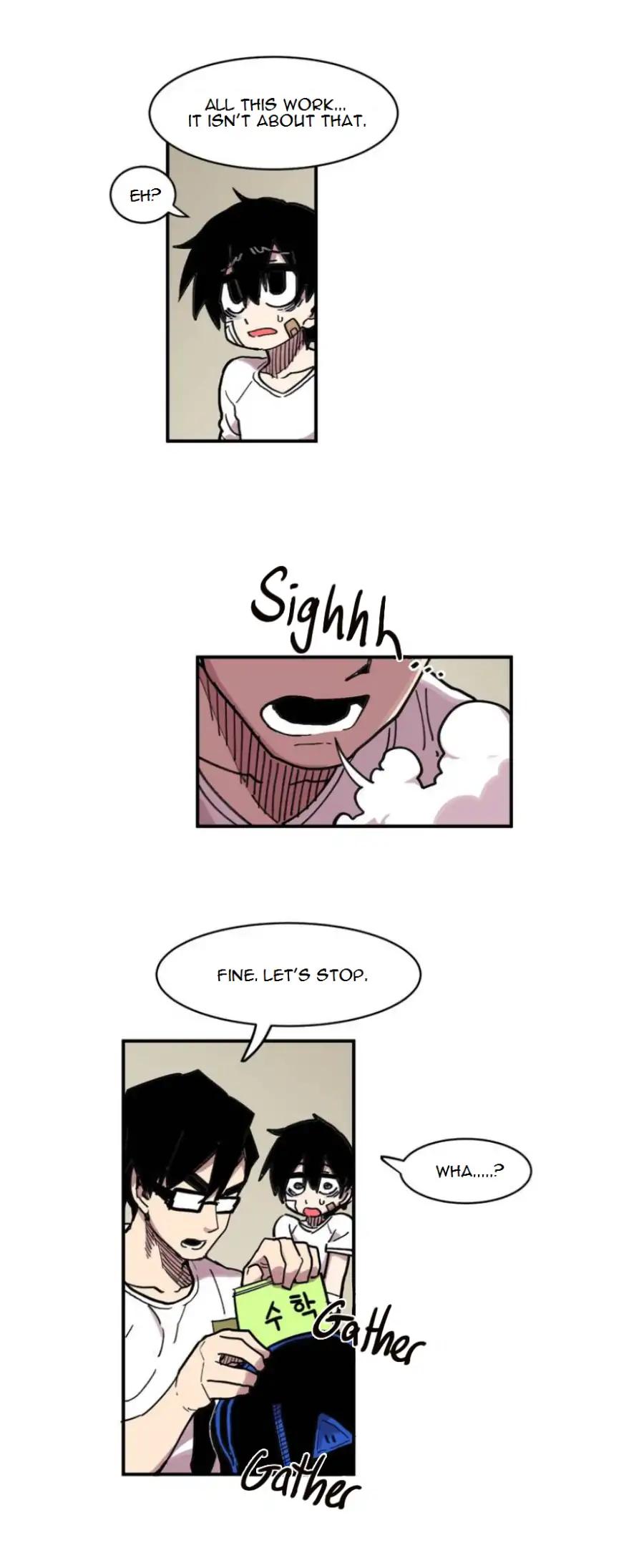 Suicide Boy Chapter 26 page 6 - Chapter 26: Midterm Exam 4