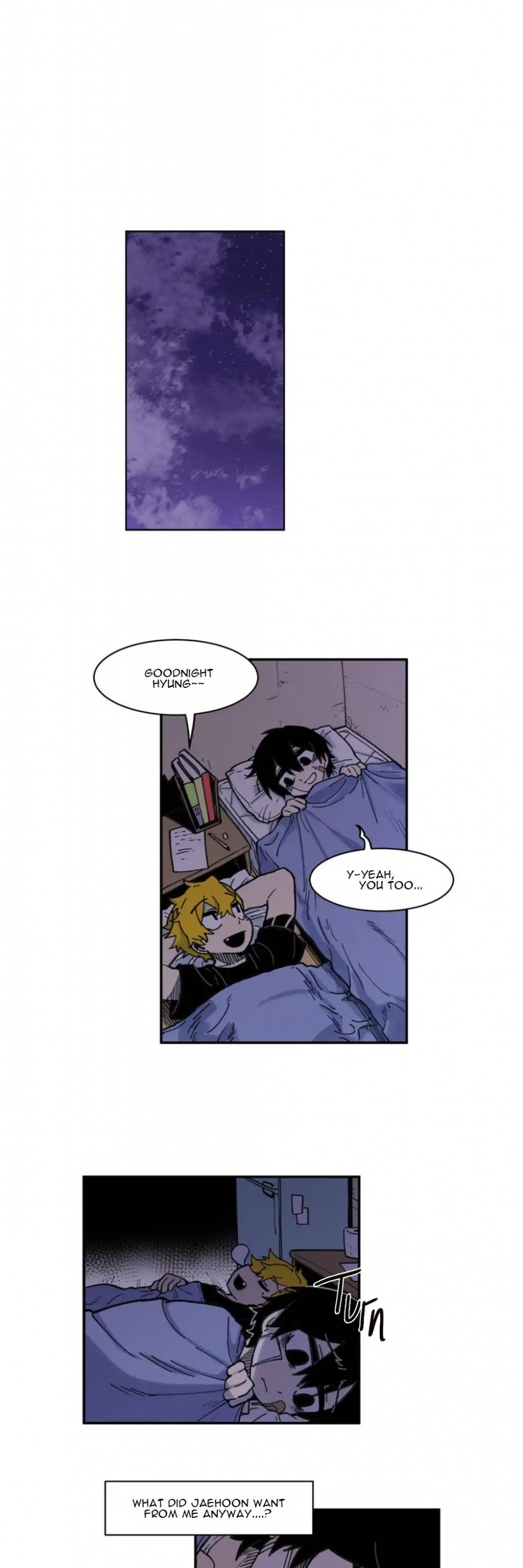 Suicide Boy Chapter 26 page 9 - Chapter 26: Midterm Exam 4
