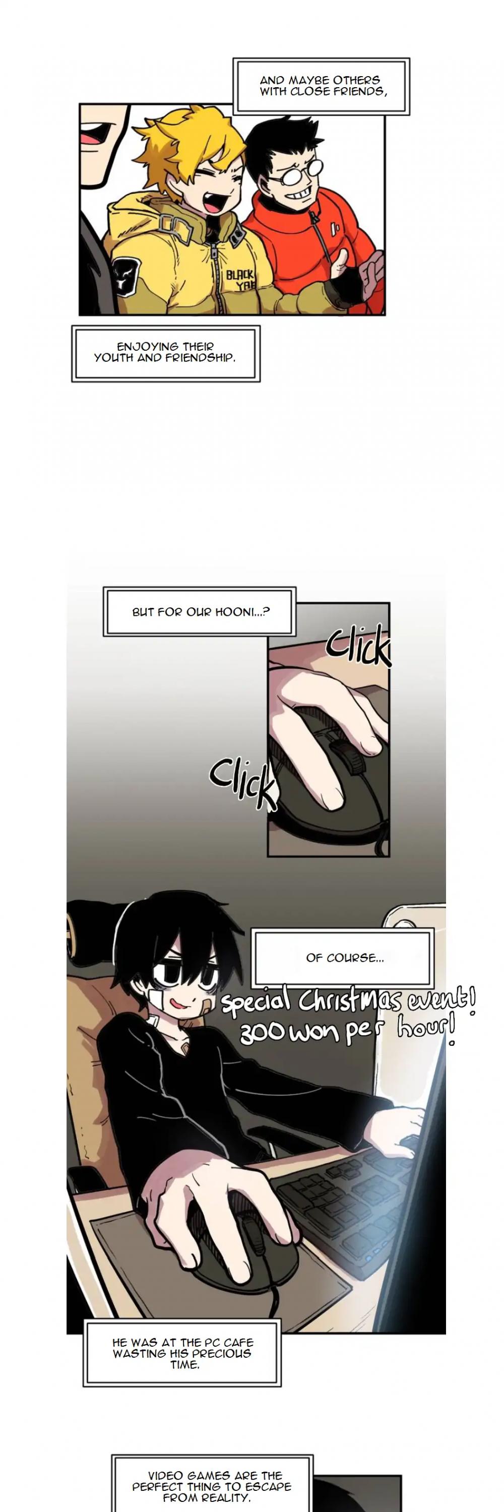Suicide Boy Chapter 27 page 11 - Chapter 27: Christmas with Hooni