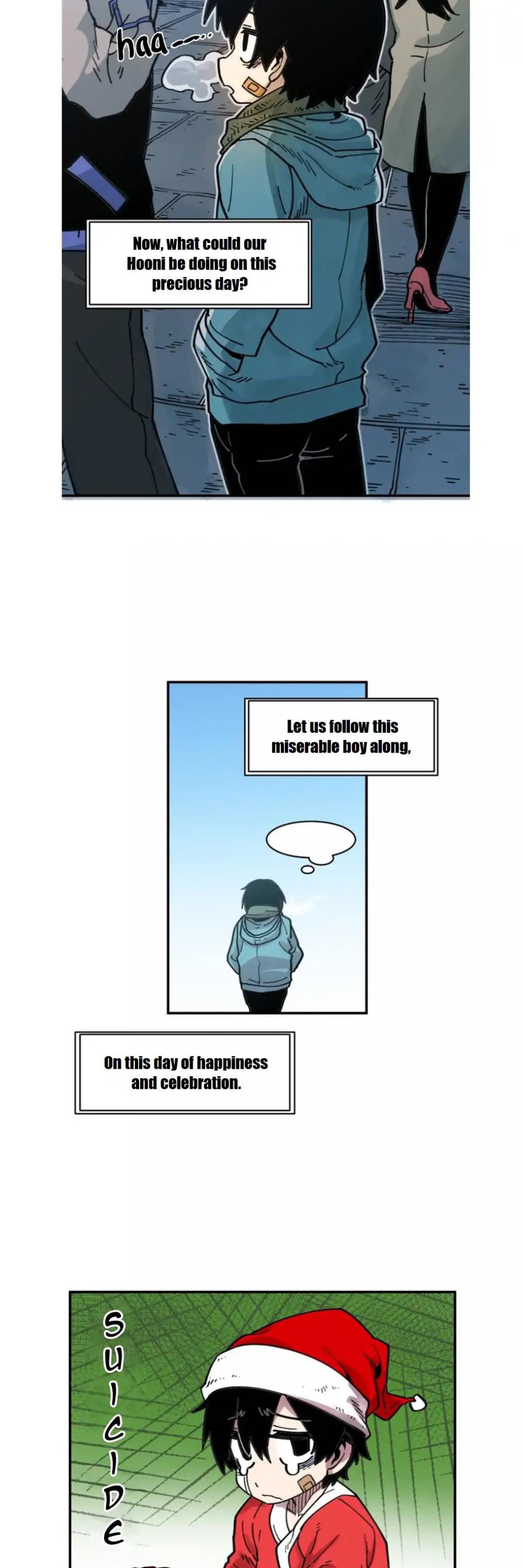 Suicide Boy Chapter 27 page 3 - Chapter 27: Christmas with Hooni