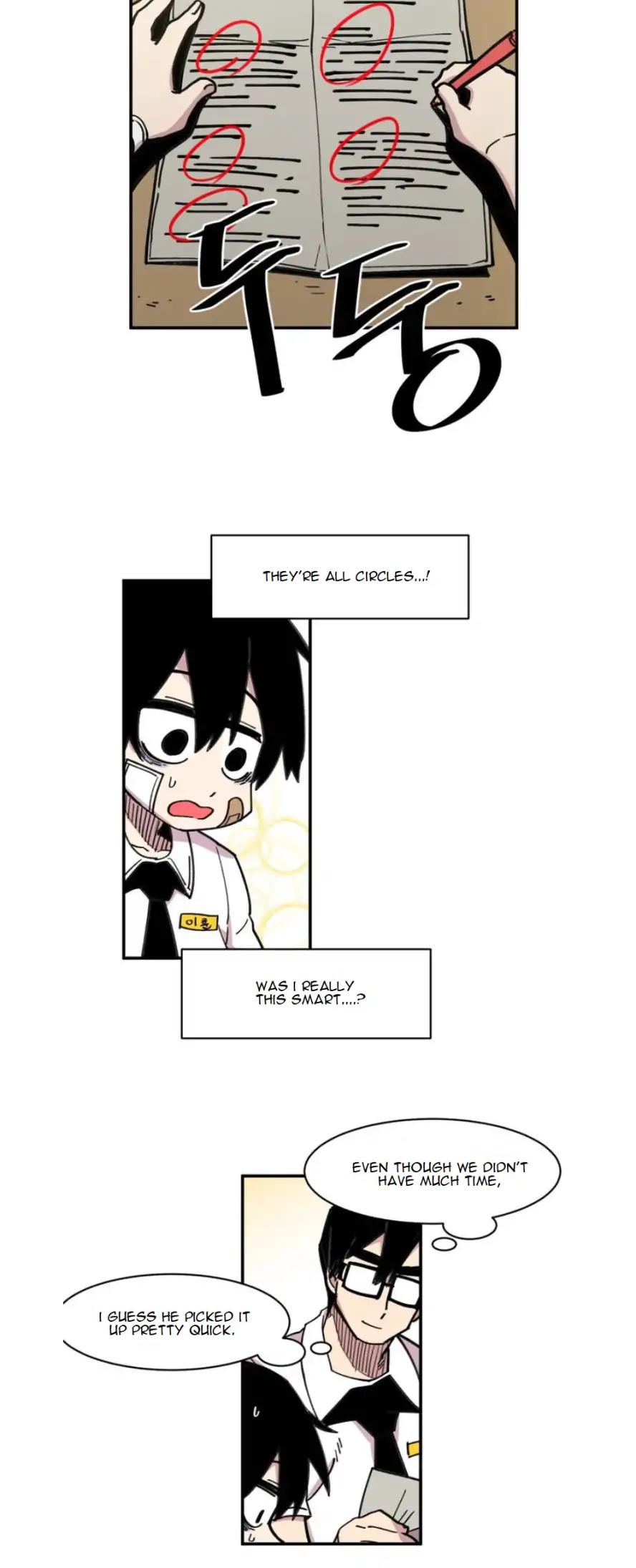 Suicide Boy Chapter 28 page 18 - Chapter 28: Midterm Exam 5