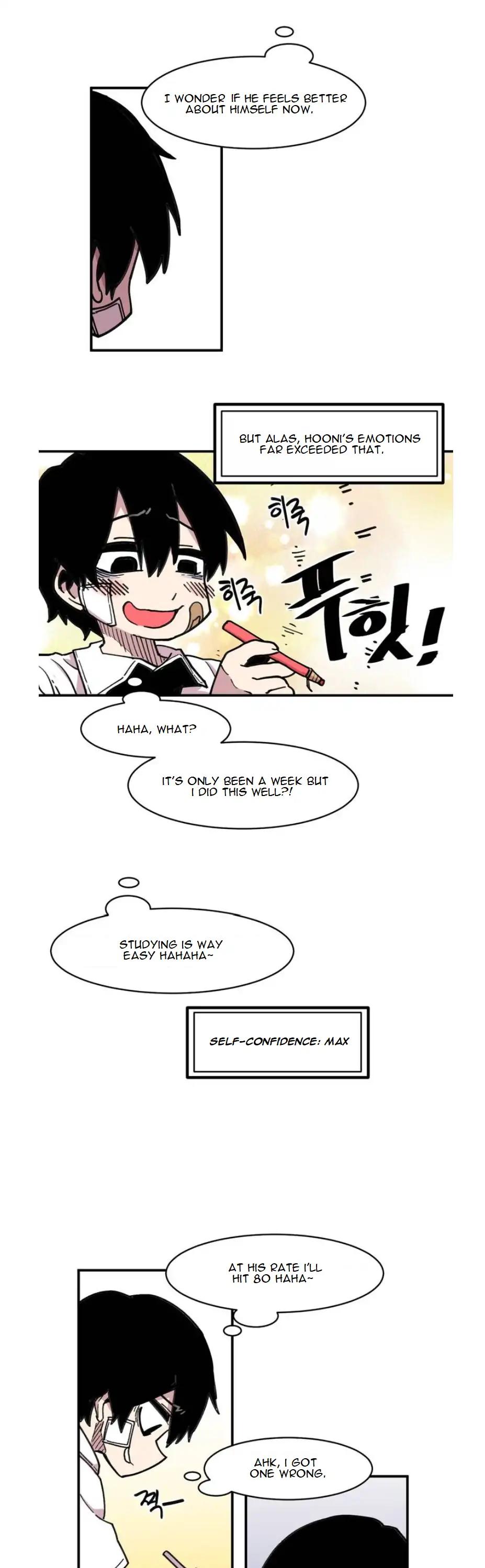 Suicide Boy Chapter 28 page 19 - Chapter 28: Midterm Exam 5