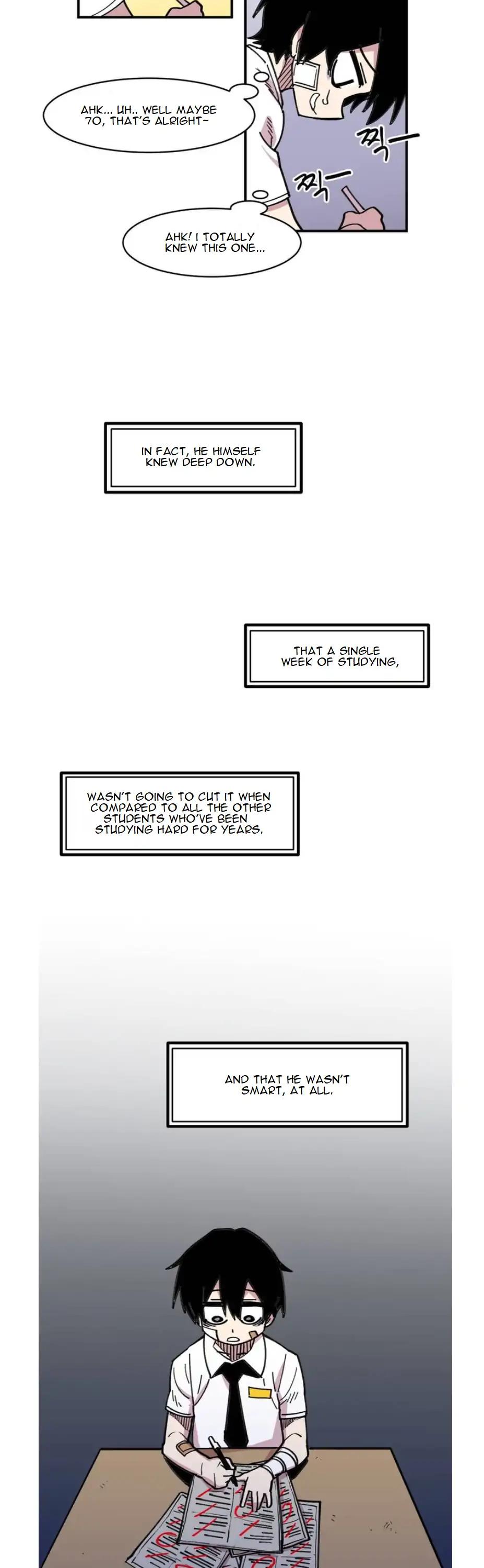 Suicide Boy Chapter 28 page 20 - Chapter 28: Midterm Exam 5
